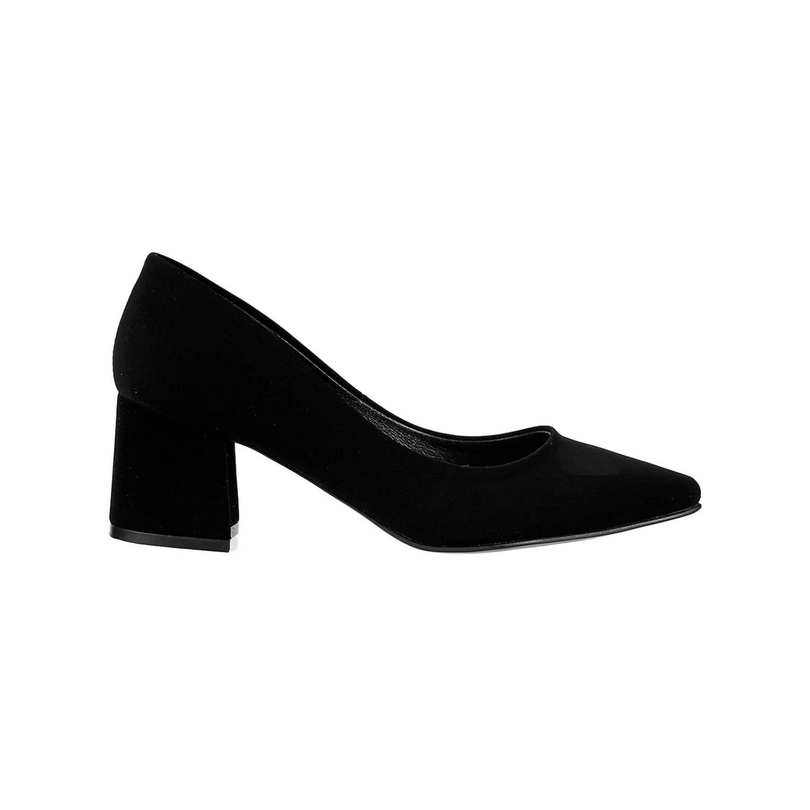 Zapatilla Mujer Tacón Negro Gina Loren 23803804 