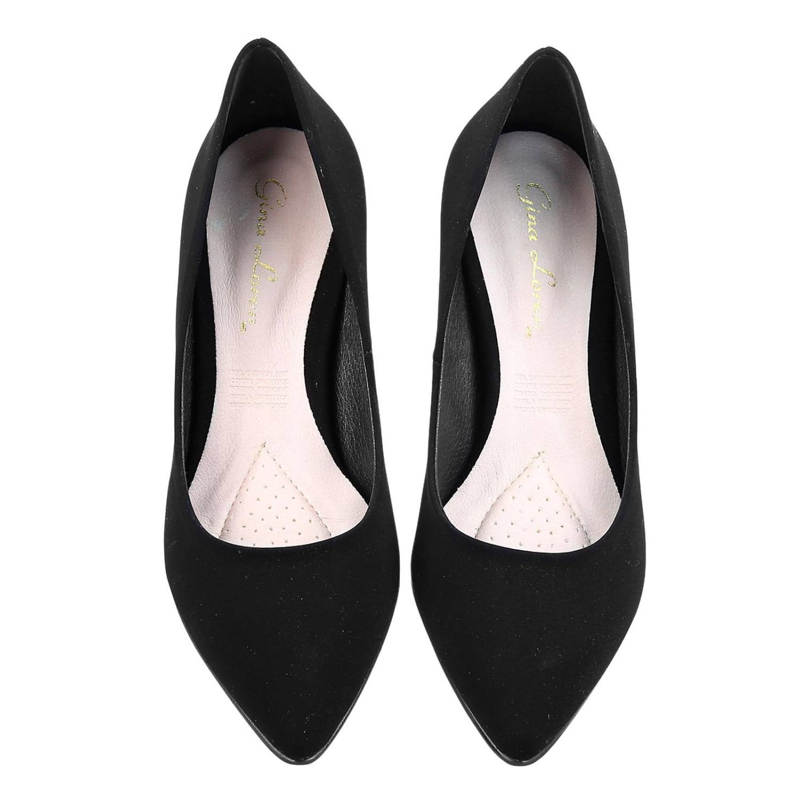 Zapatilla Mujer Tacón Negro Gina Loren 23803804 
