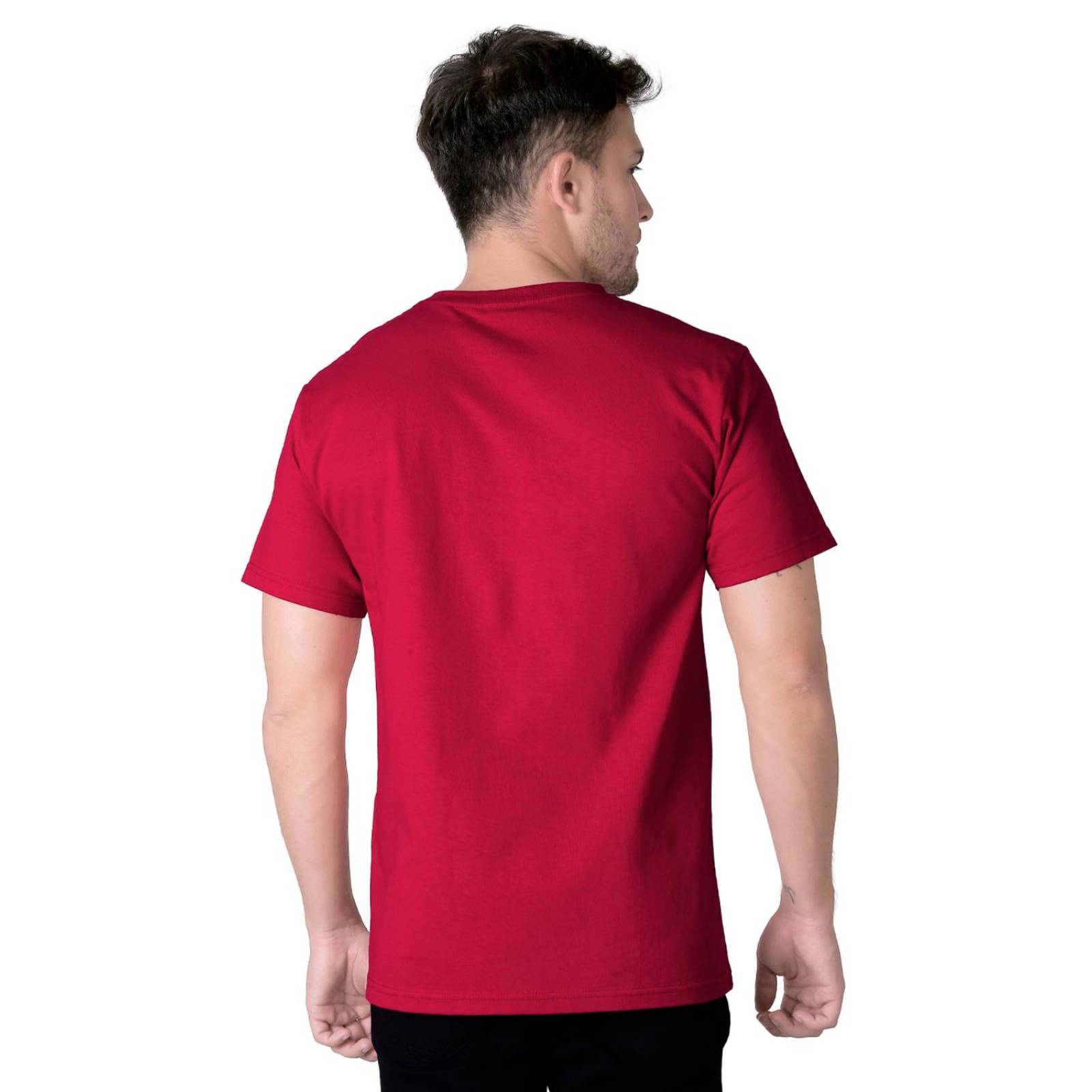 Playera Hombre Moda Camiseta Rojo Toxic 51604622 