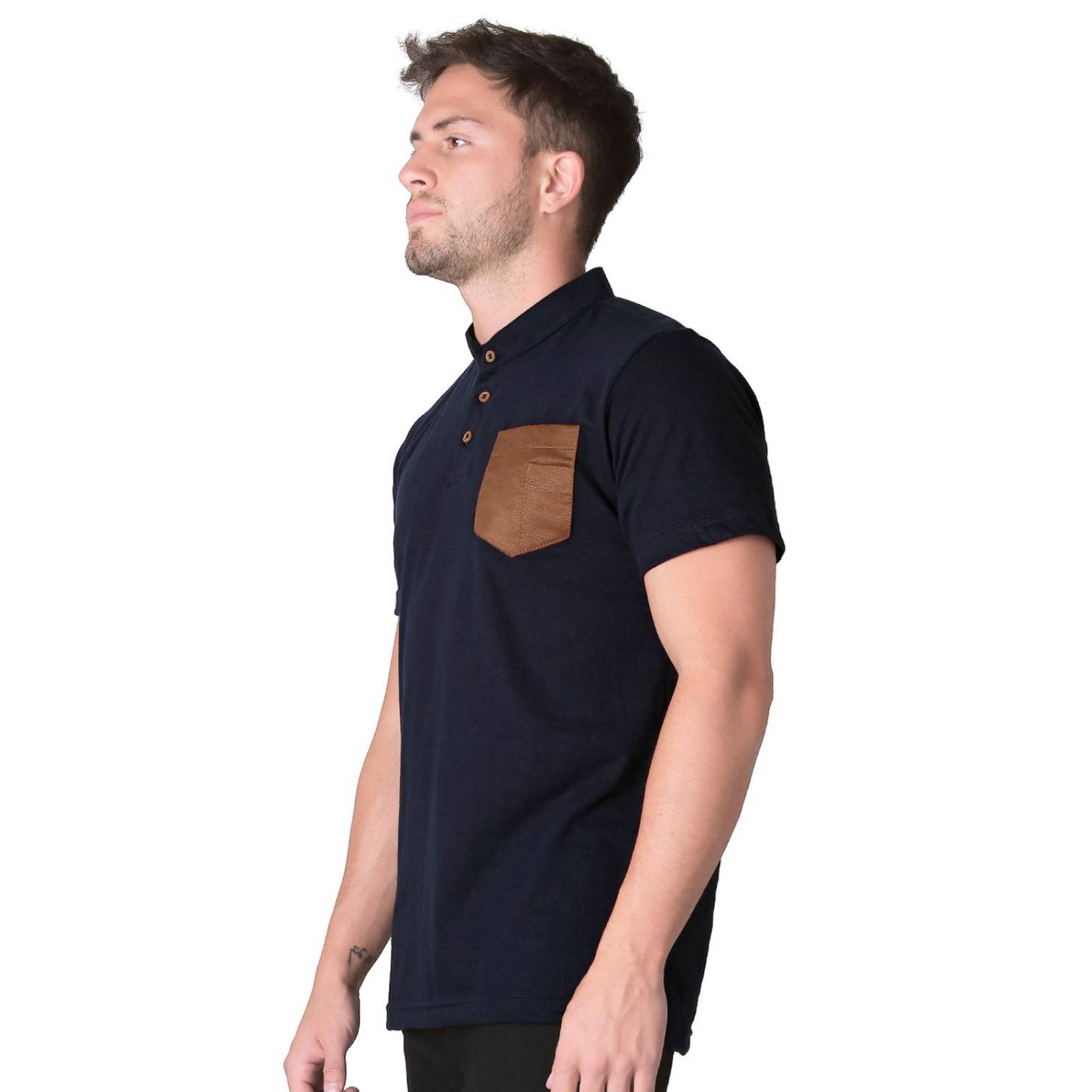 Playera Hombre Moda Camiseta Verde Stfashion 71604624 .