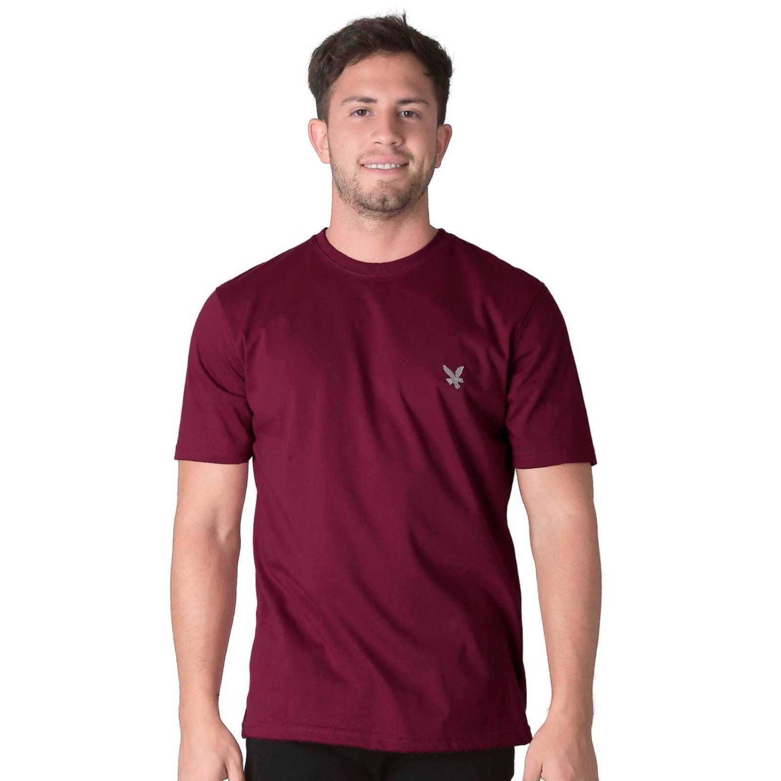 Playera Basico Camiseta Hombre Rojo Stfashion 61704605 