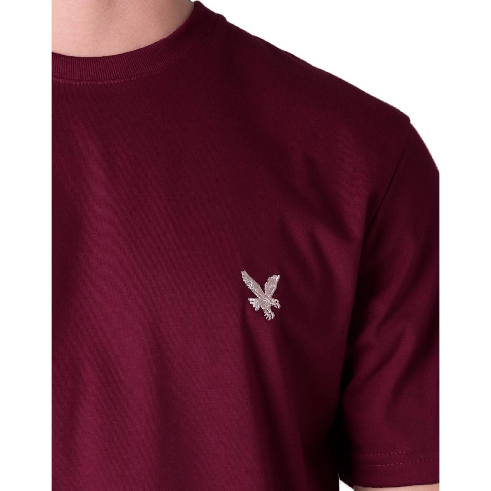 Playera Basico Camiseta Hombre Rojo Stfashion 61704605 