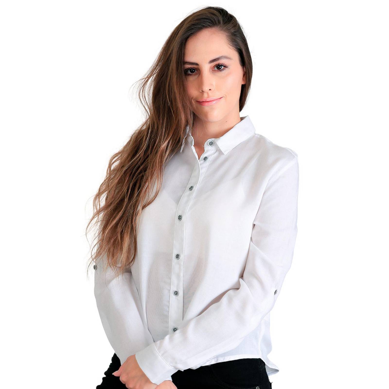 Blusa Mujer Casual Elegante Manga Larga Stfashion 60409003 