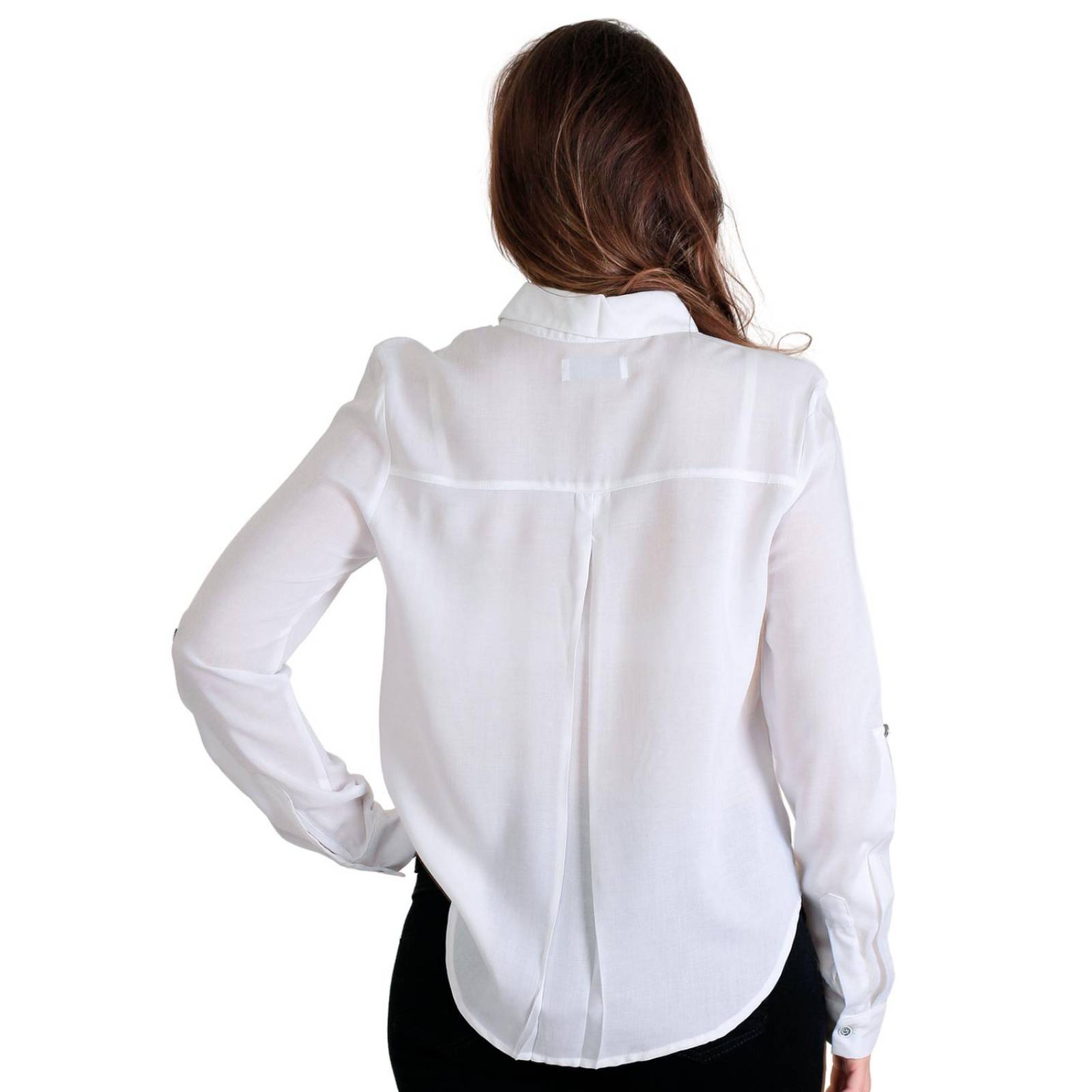 Blusa Mujer Casual Elegante Manga Larga Stfashion 60409003 