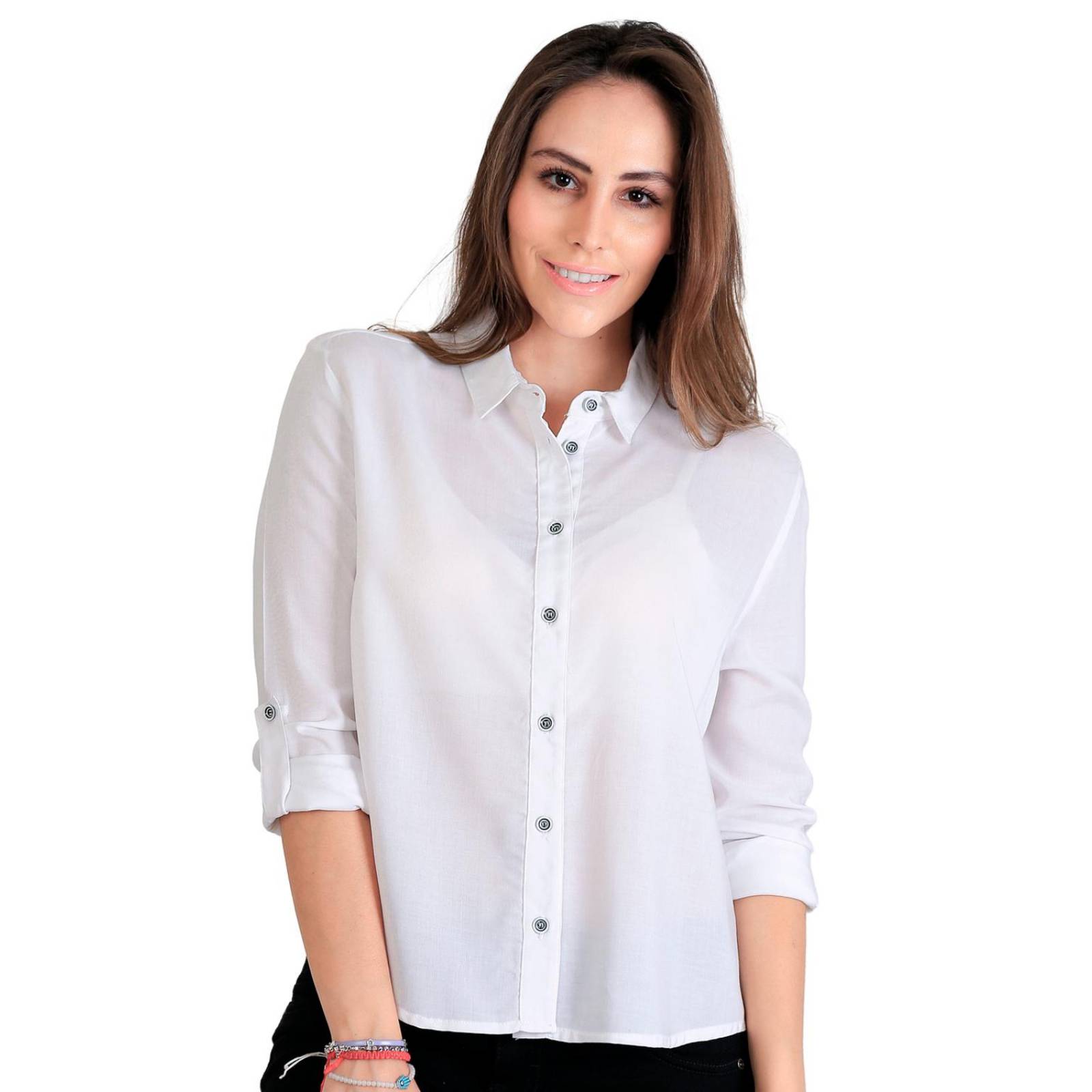 Blusa Mujer Casual Elegante Manga Larga Stfashion 60409003 