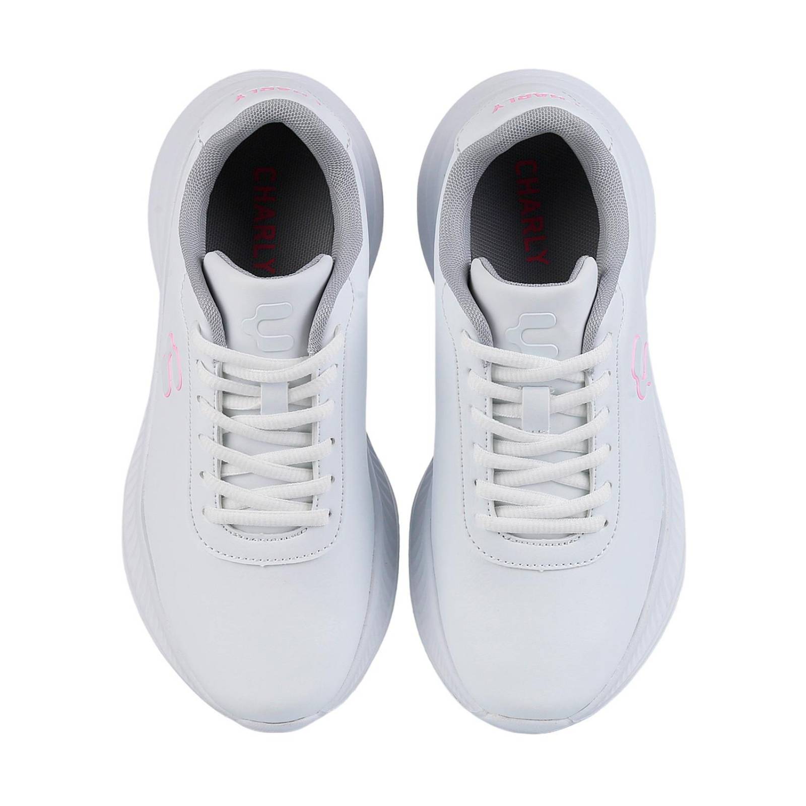 Tenis Moda Mujer Blanco Tacto Piel Charly 02303805