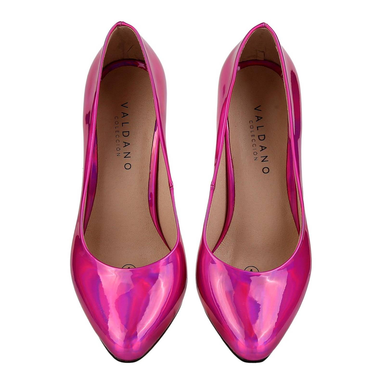Zapatilla Tacon Mujer Rosa Tipo Charol Stfashion 01403800 