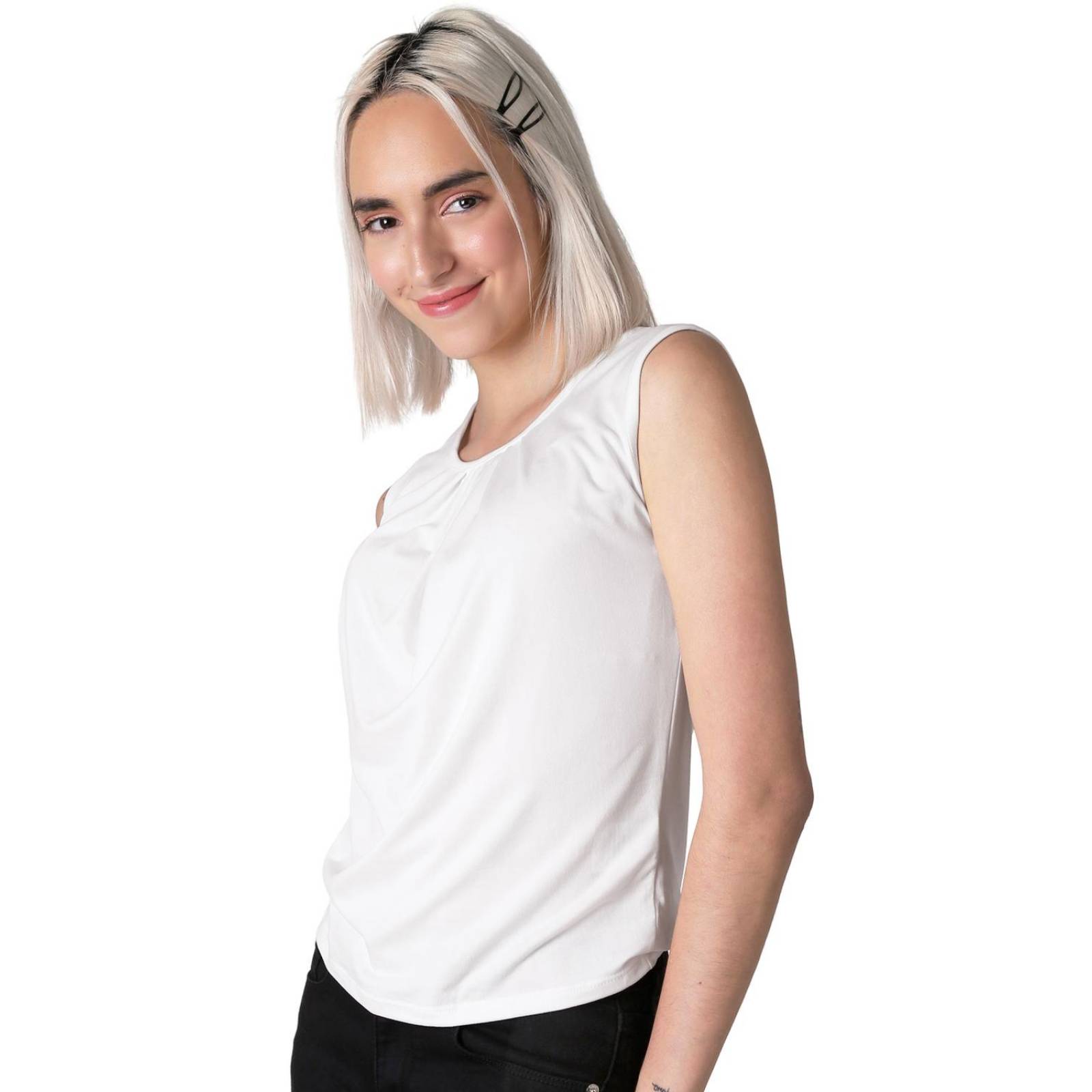 Blusa Mujer Crema Stfashion 50004625 