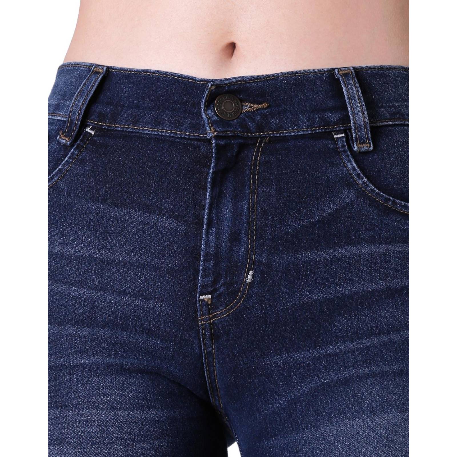 Jeans Basico Skinny Mujer Negro Oggi Carol 59104640 