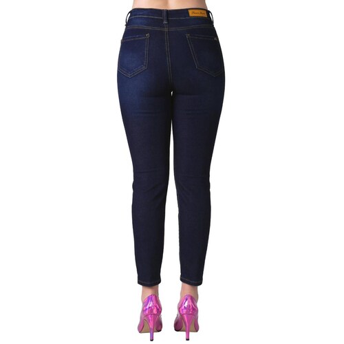 Jeans Moda Skinny Mujer Azul Furor Becky 62106440 