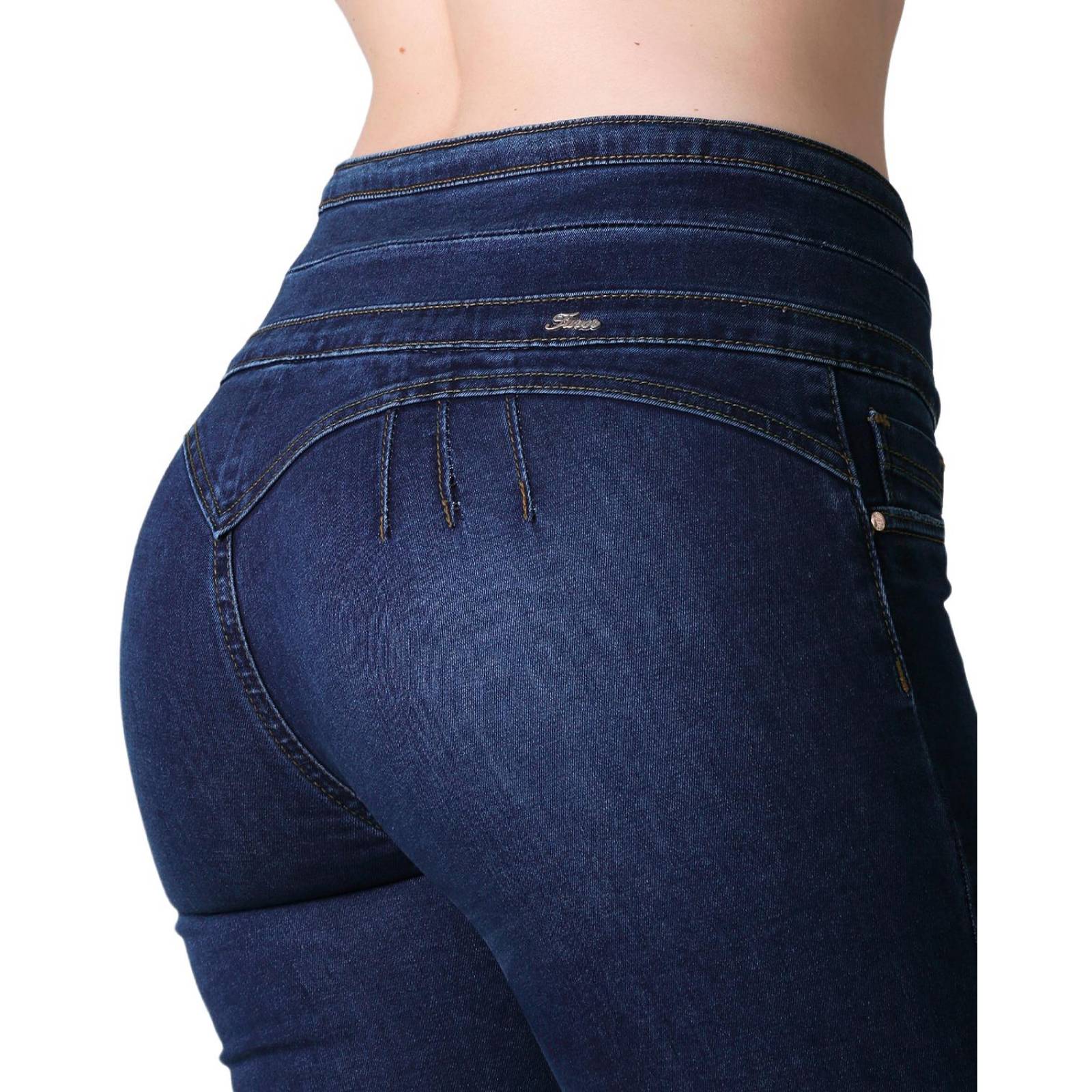 Jeans Mujer Moda Skinny Azul Furor 62106616 