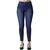 Jeans Moda Skinny Mujer Azul Furor Estela 62106439 