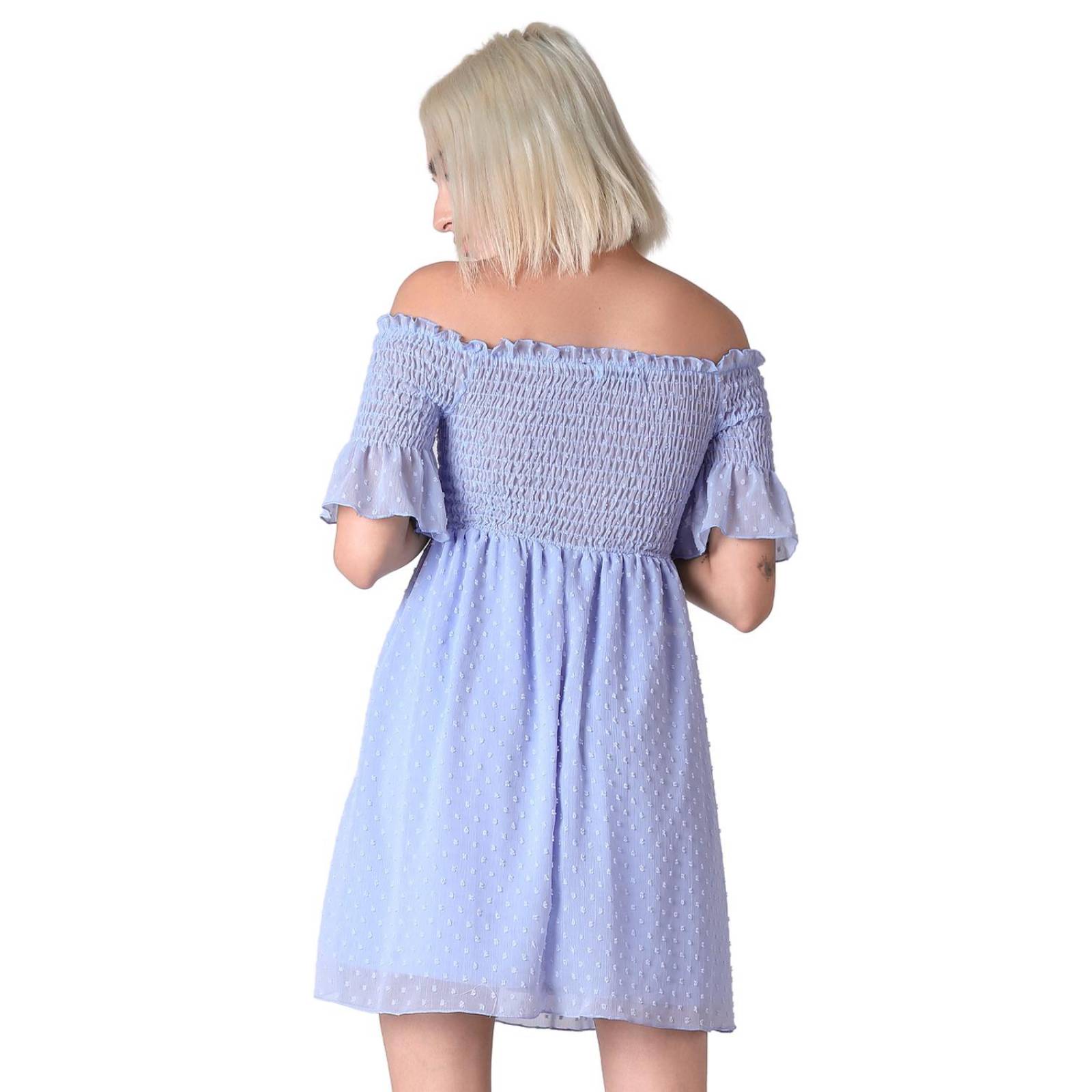 Vestido Casual Mujer Azul Stfashion 64104774 