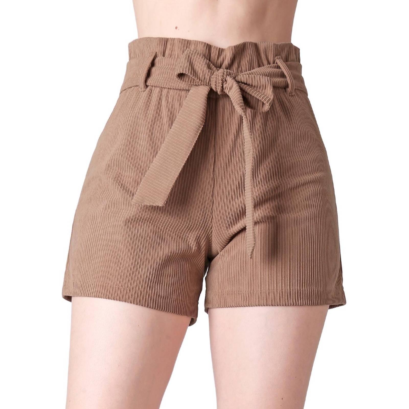 Short Mujer Casual Recto Café Stfashion 79304627 