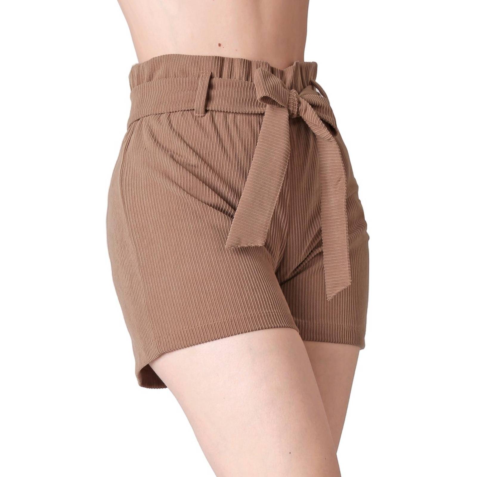 Short Mujer Casual Recto Café Stfashion 79304627 