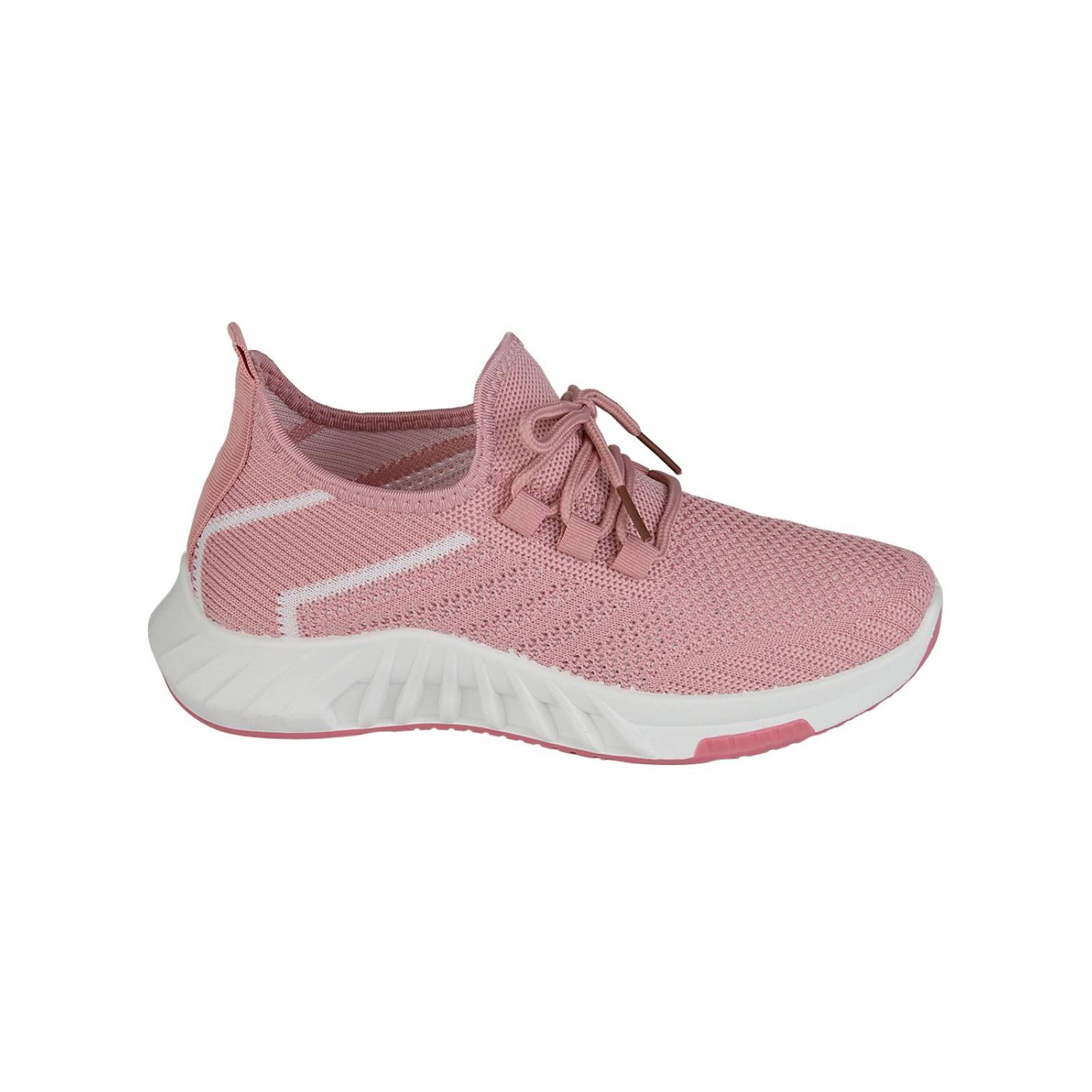 Tenis Deportivo Mujer Rosa Textil Via Urbana 06803812