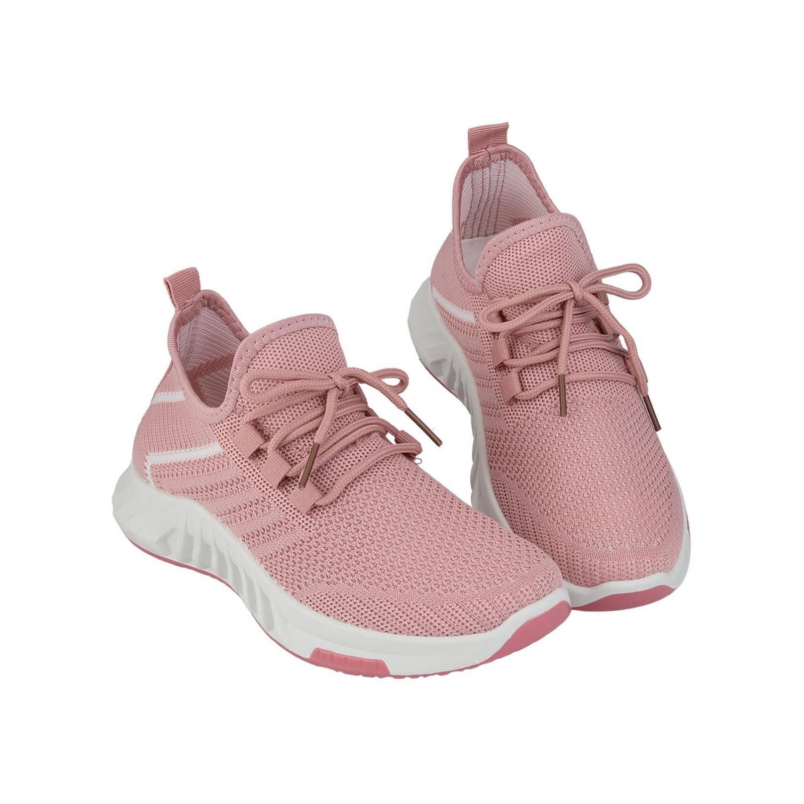Tenis Deportivo Mujer Rosa Textil Via Urbana 06803812