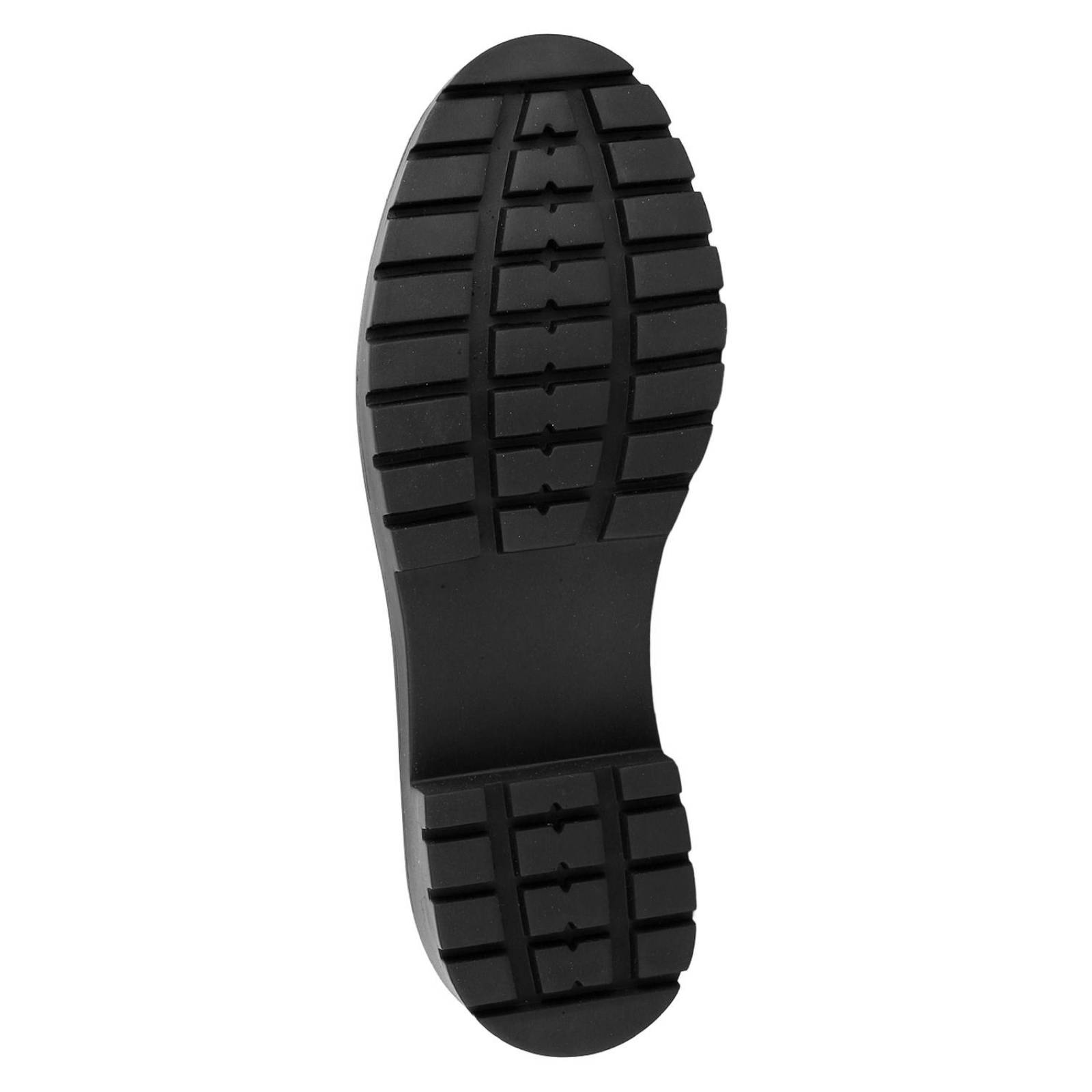 Zapato Mujer Oxford Vestir Tacón Negro Stfashion 09903800 