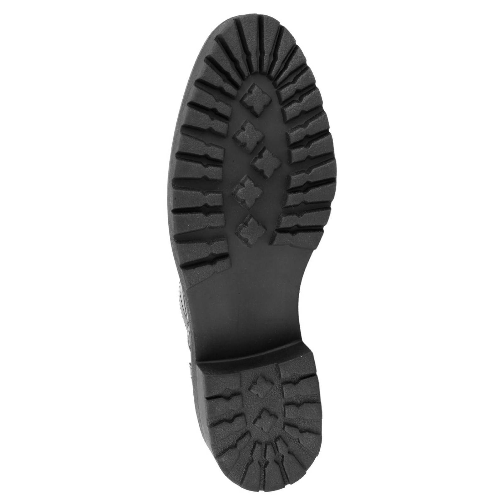 Zapato Mujer Oxford Vestir Tacón Negro Stfashion 12103801 