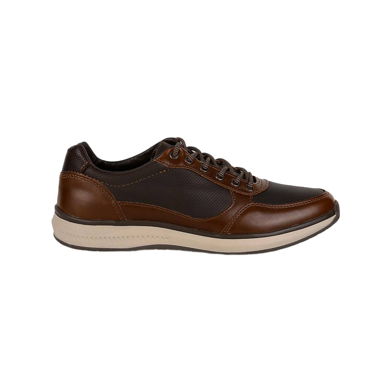 Zapato Hombre Oxford Casual Café Piel Stfashion 12403800 