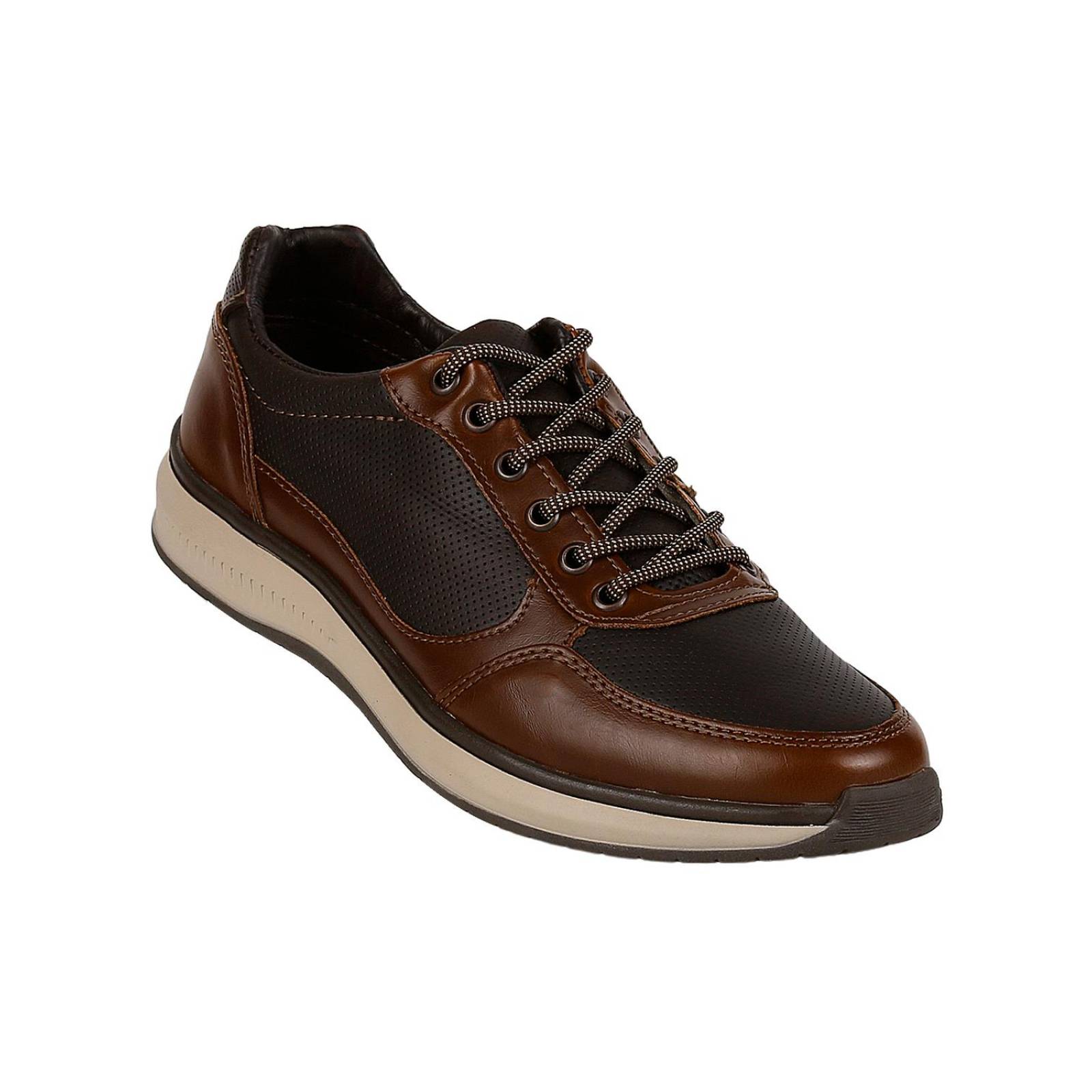 Zapato Hombre Oxford Casual Café Piel Stfashion 12403800 