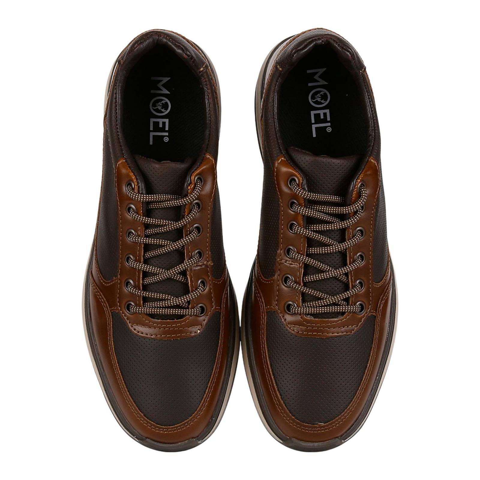 Zapato Hombre Oxford Casual Café Piel Stfashion 12403800 