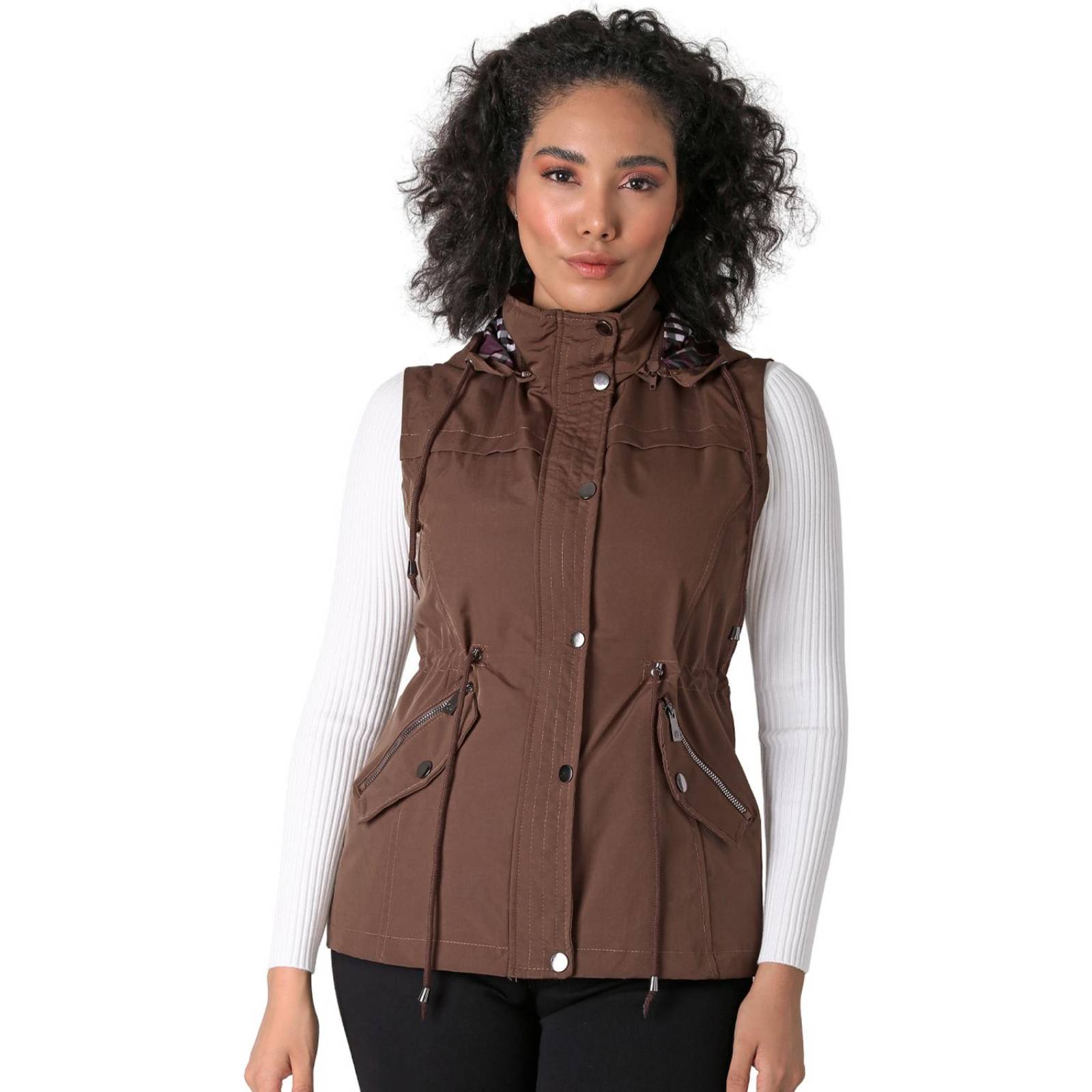 Chaleco Mujer Café Salvaje Tentación 53404600 