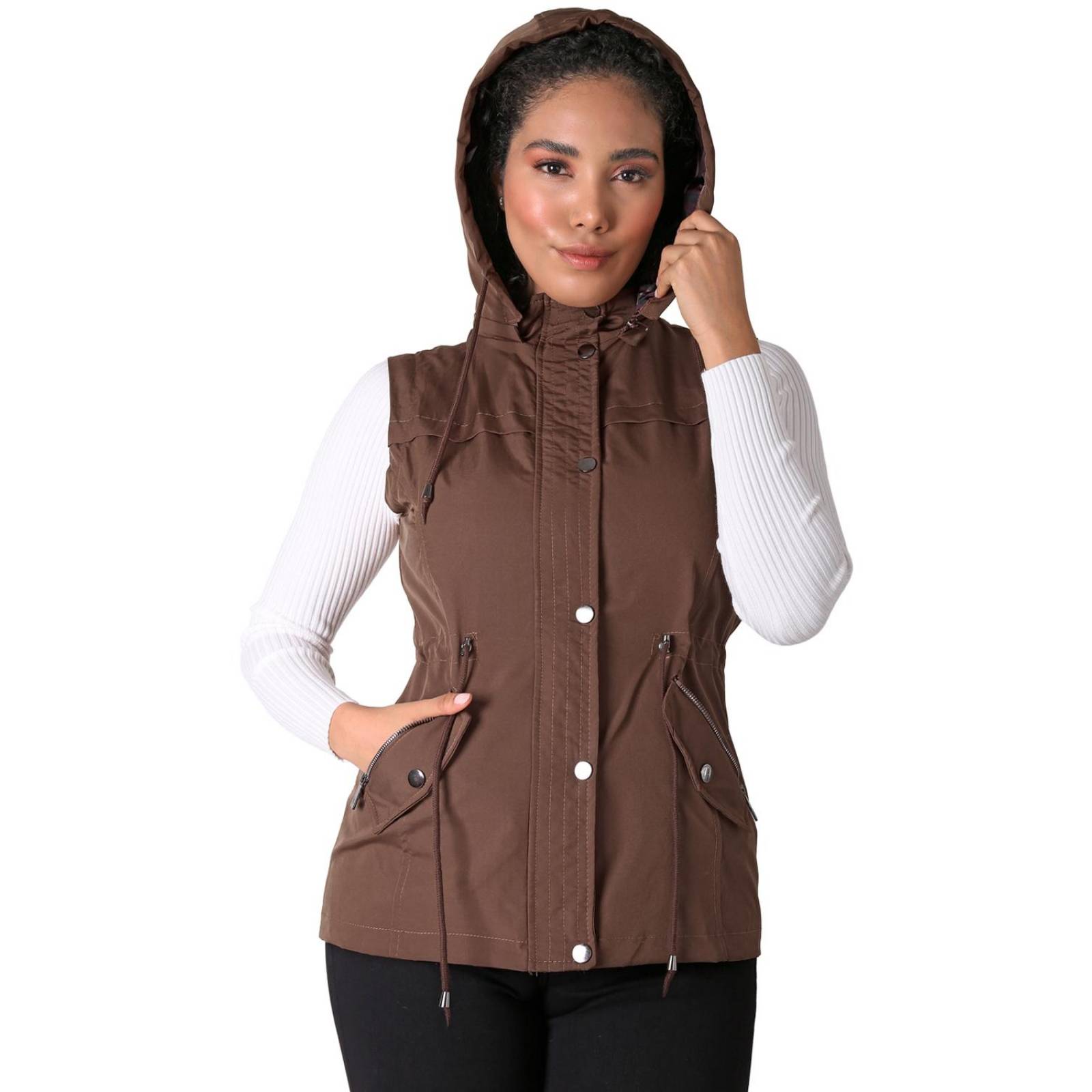 Chaleco Mujer Café Salvaje Tentación 53404600 