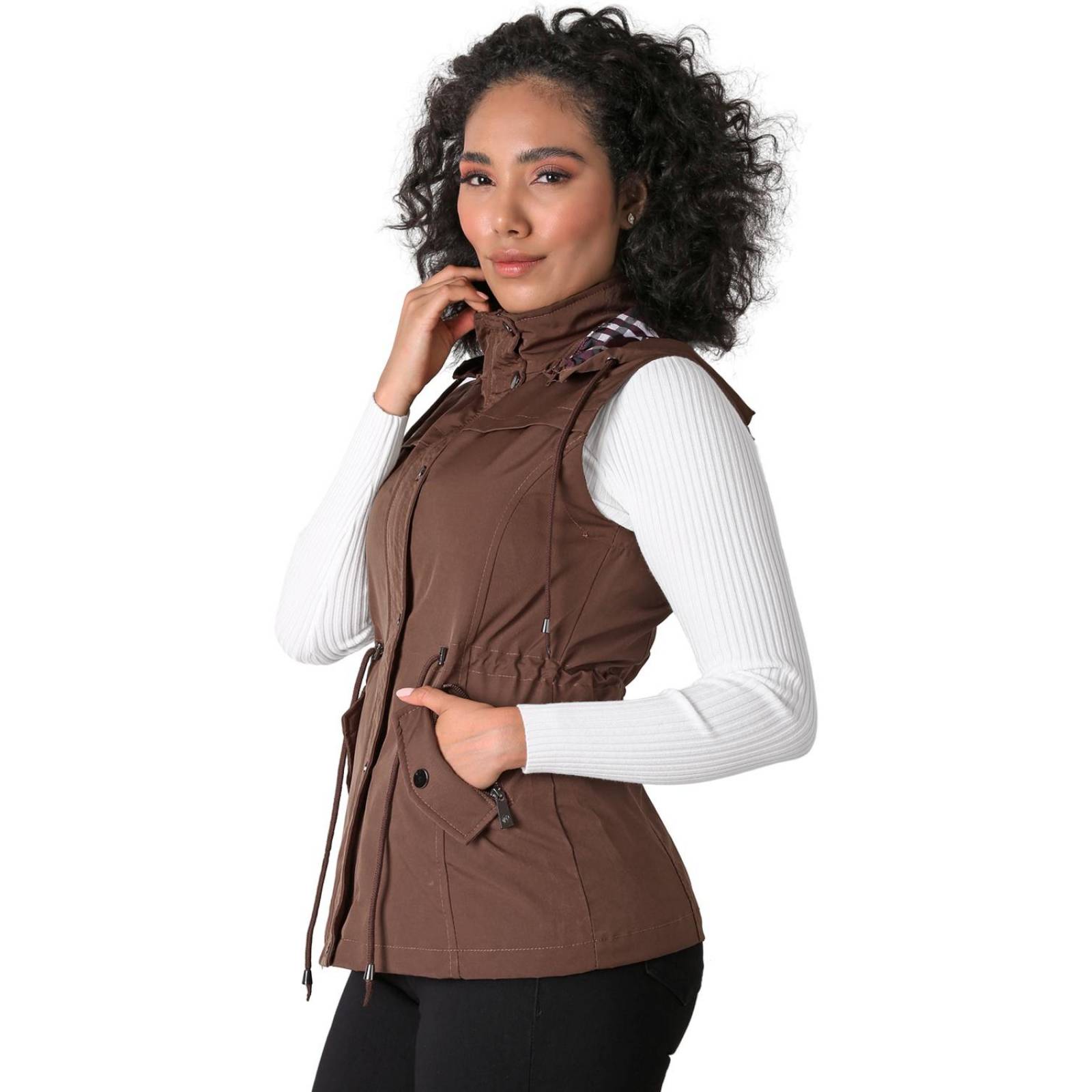 Chaleco Mujer Café Salvaje Tentación 53404600 