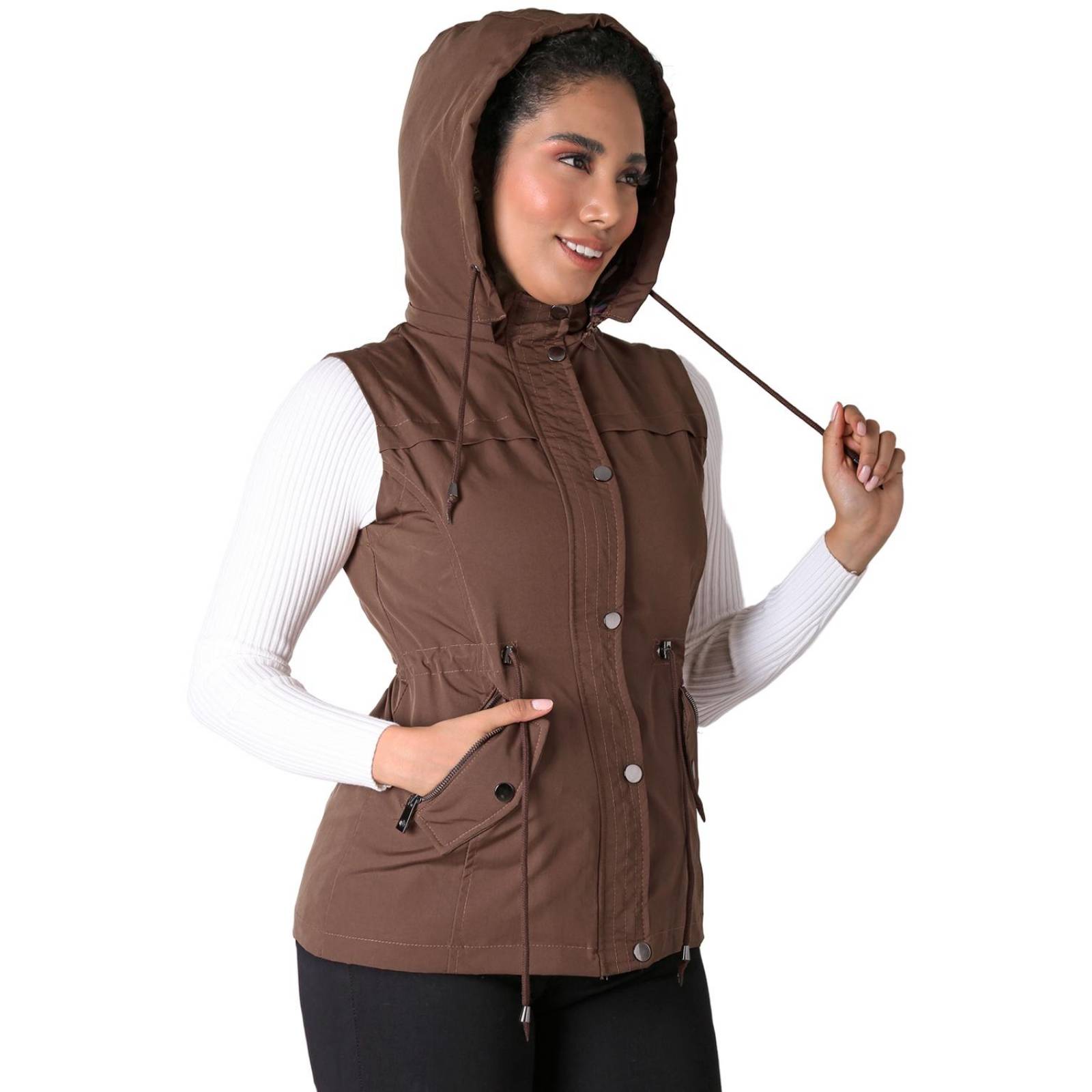 Chaleco Mujer Café Salvaje Tentación 53404600 