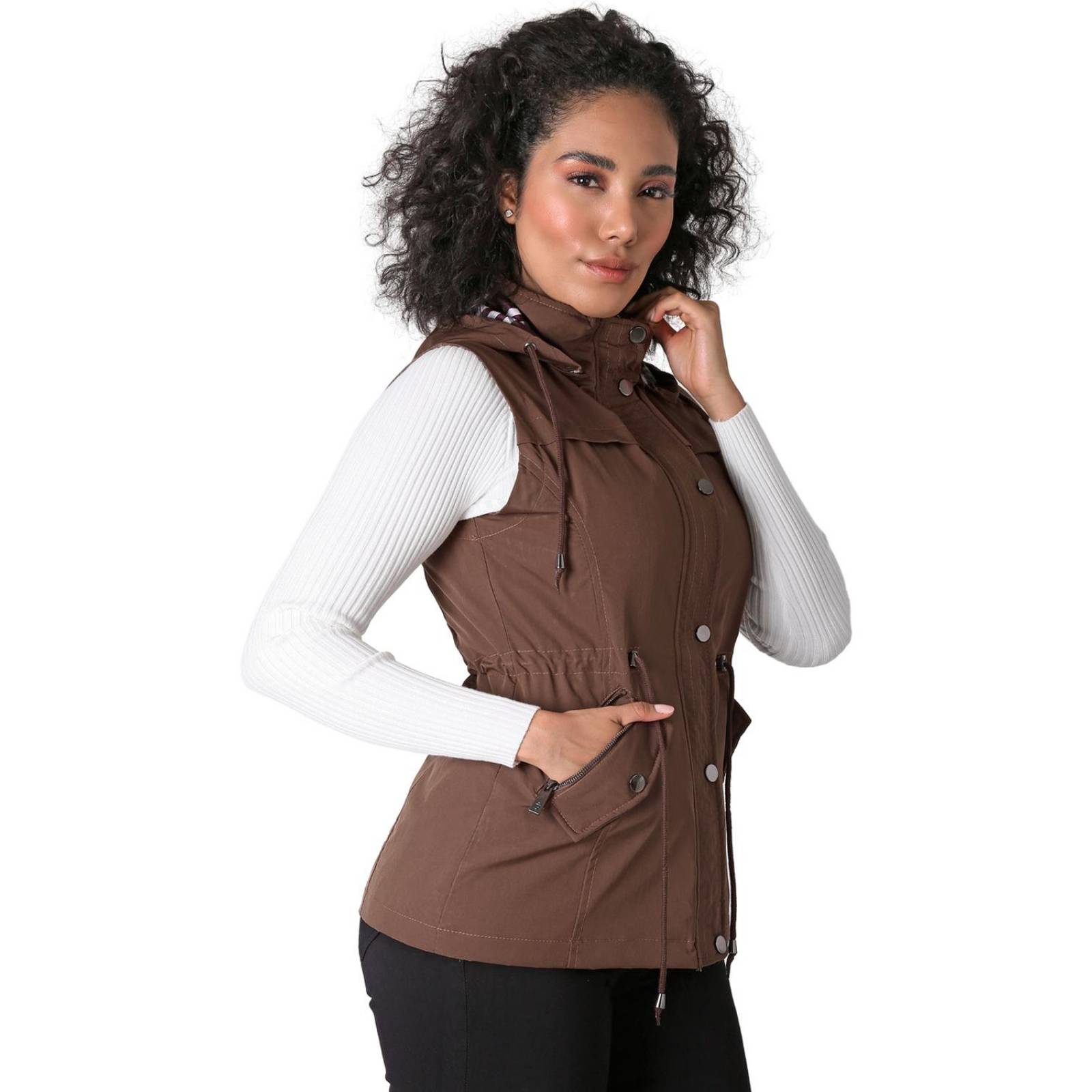 Chaleco Mujer Café Salvaje Tentación 53404600 