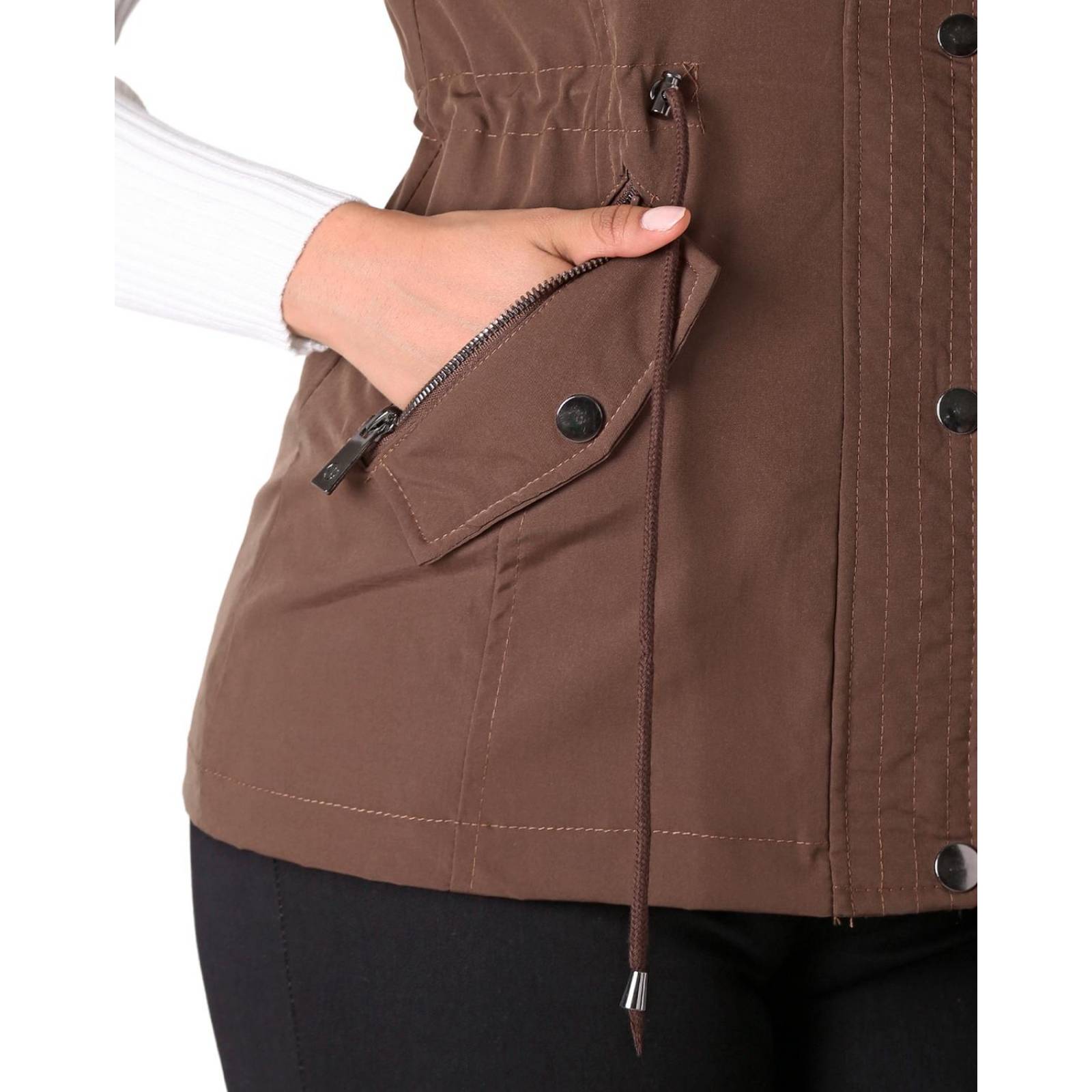 Chaleco Mujer Café Salvaje Tentación 53404600 