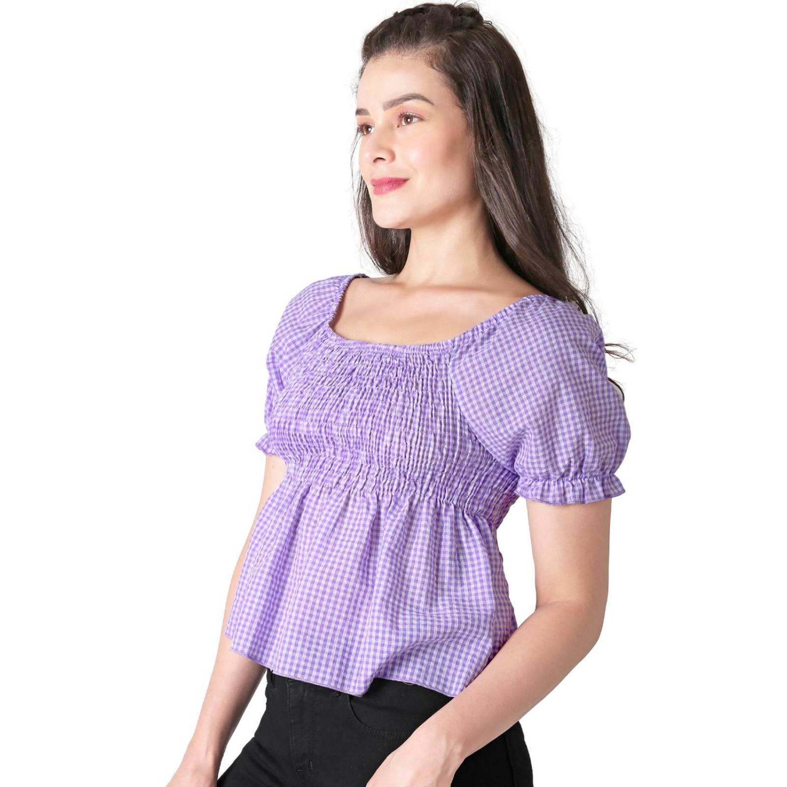Blusa Mujer Morado Stfashion 64104771 .