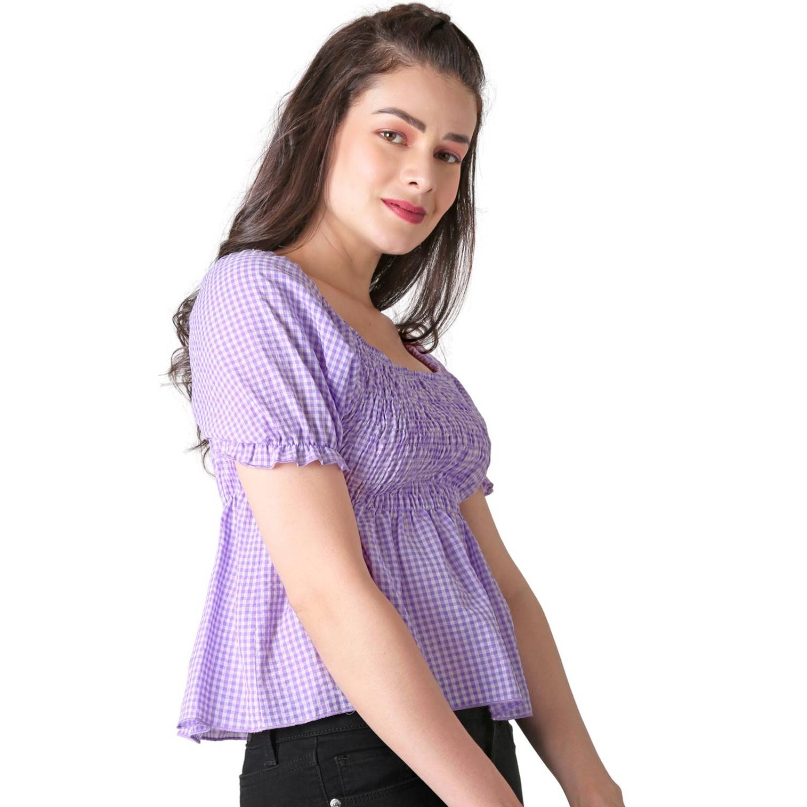Blusa Mujer Morado Stfashion 64104771 .