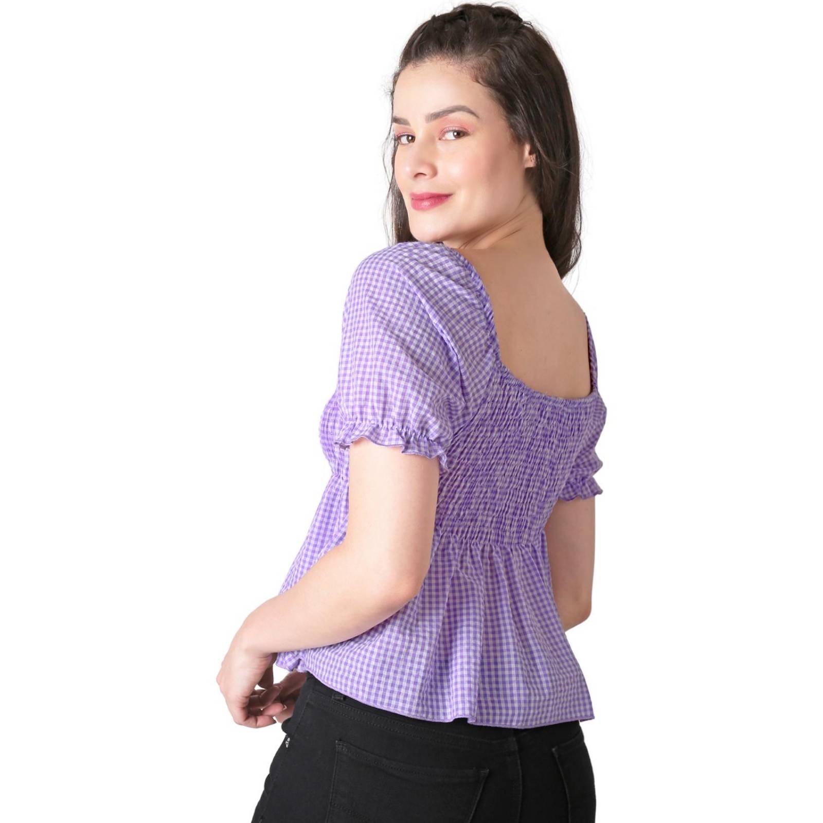 Blusa Mujer Morado Stfashion 64104771 .