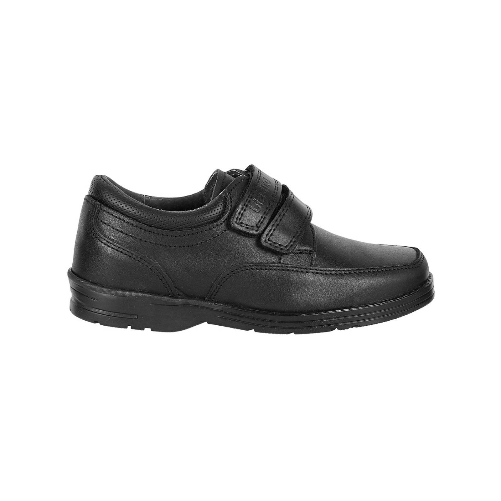 Zapato Niño Escolar Negro Piel Blasito 10603801 