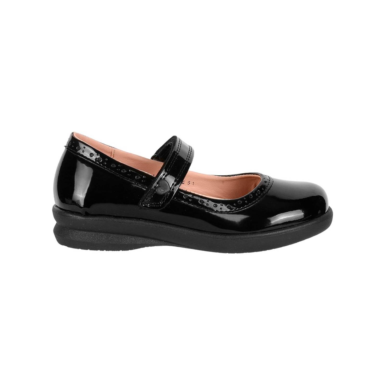 Zapato Niña Escolar Negro Blasito 10603800 