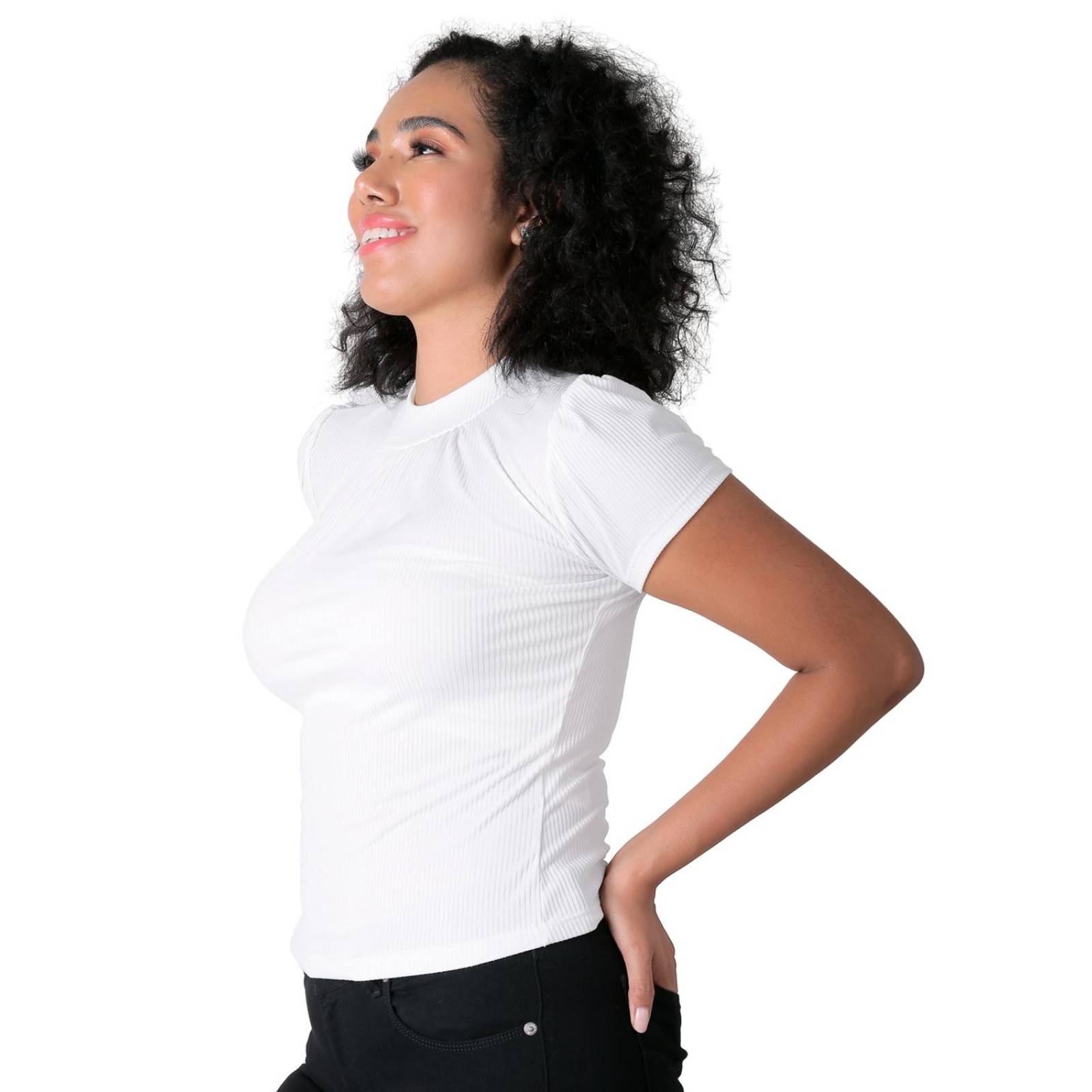 Blusa Mujer Crema Stfashion 69704611 .