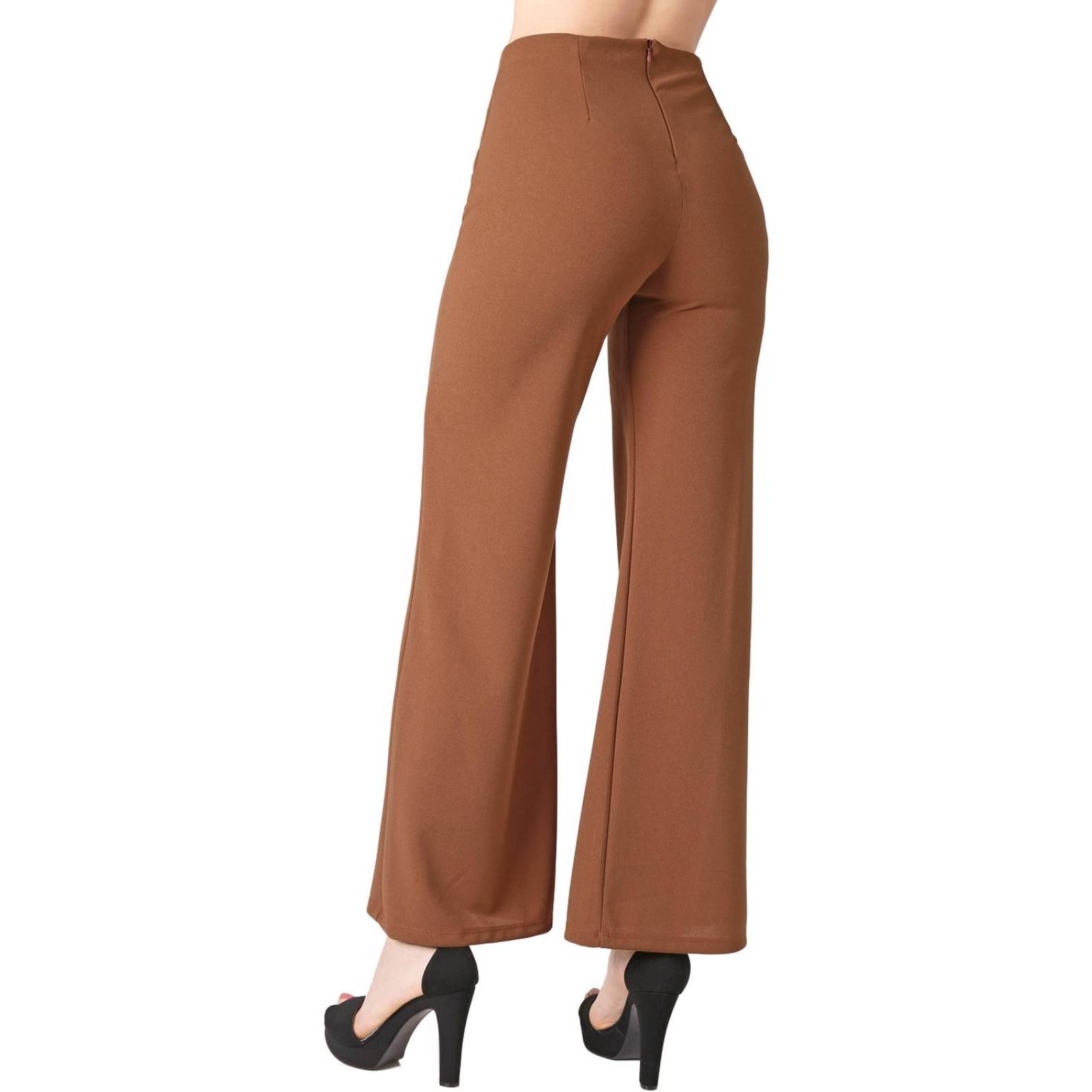 Pantalón Mujer Moda Café Stfashion 72904645 .