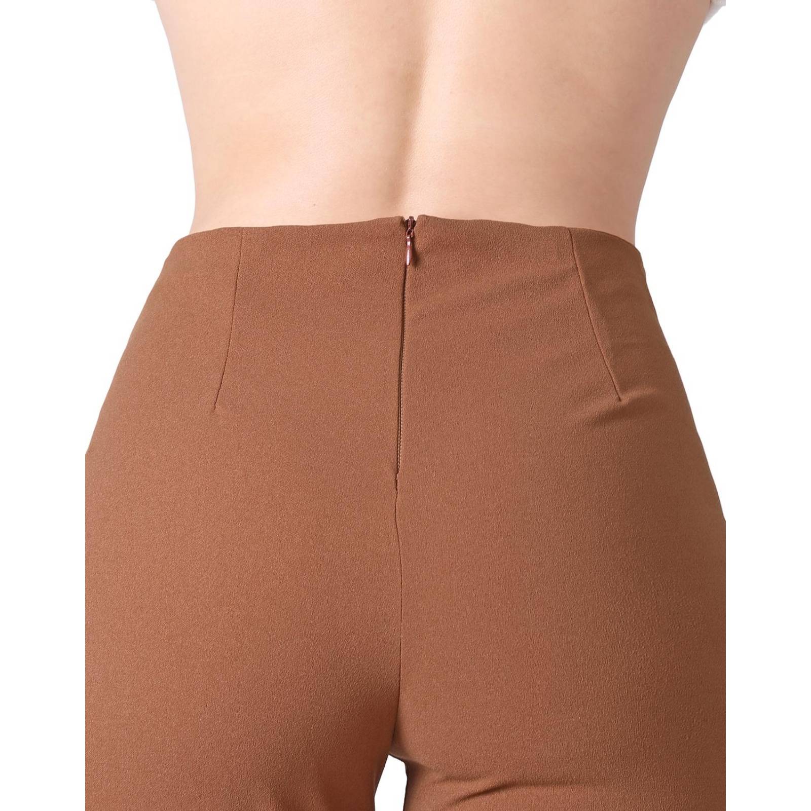Pantalón Mujer Moda Café Stfashion 72904645 .