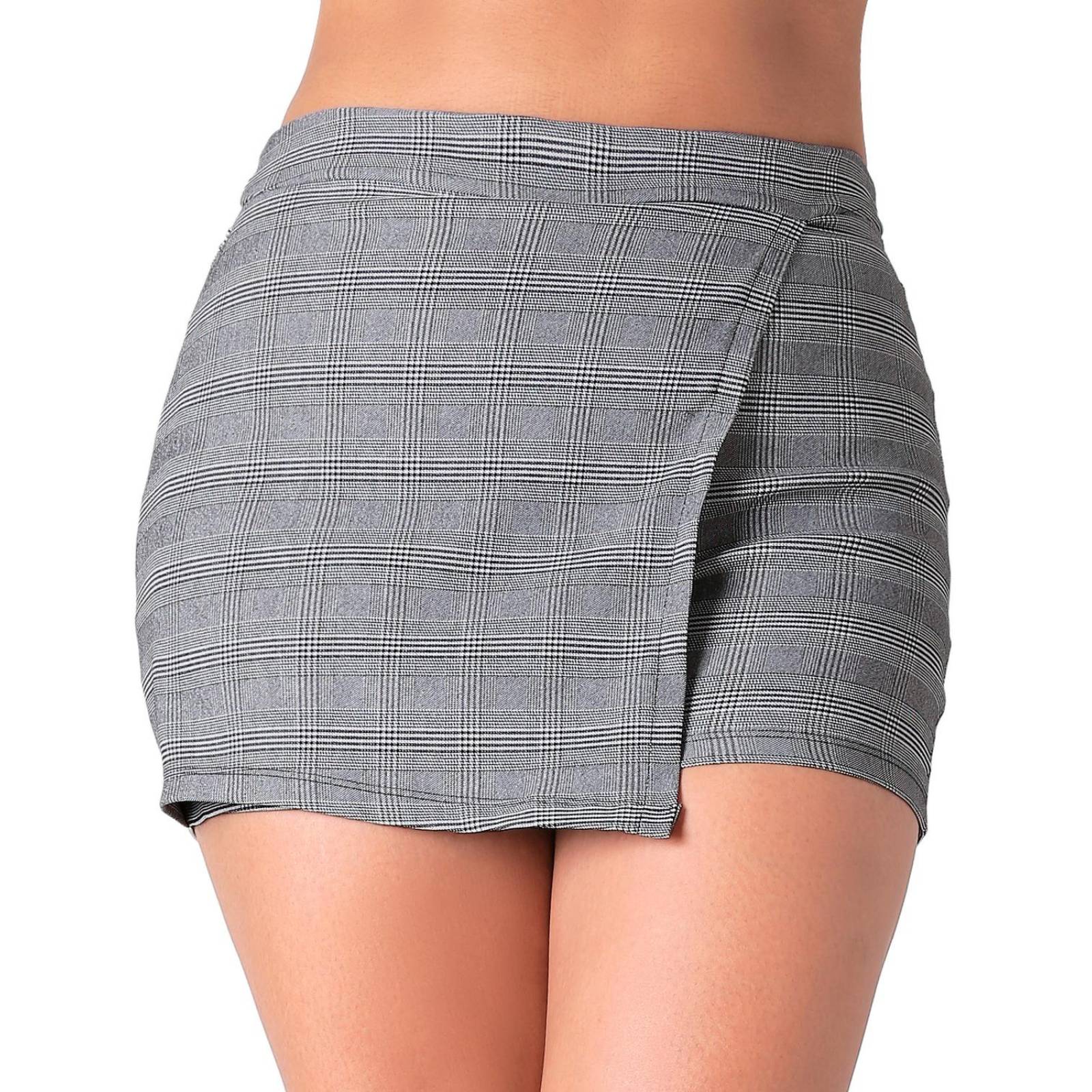 Falda-Short Mujer Gris Stfashion 71004621 