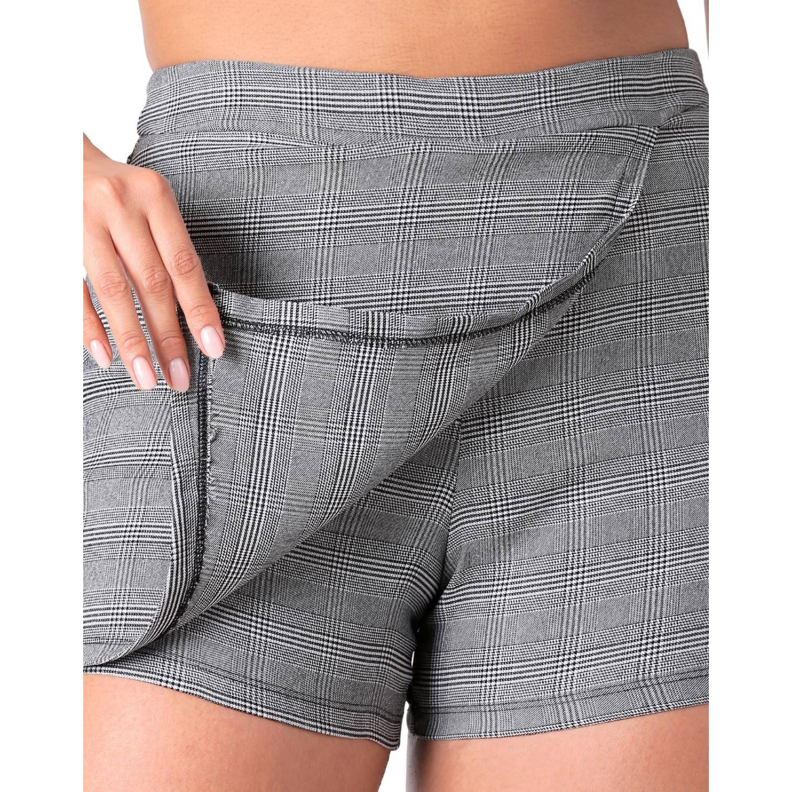 Falda-Short Mujer Gris Stfashion 71004621 