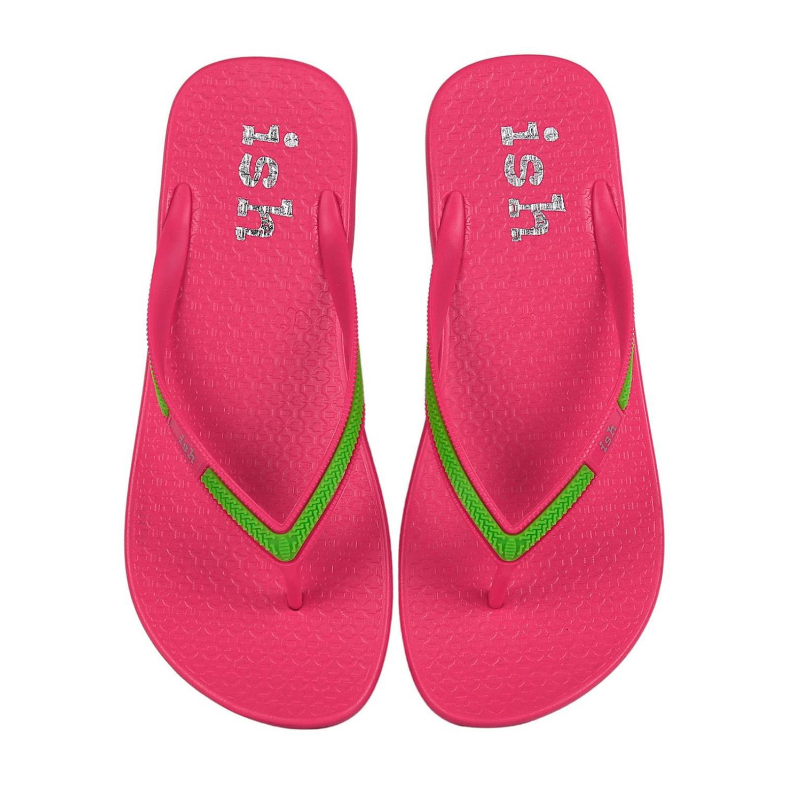 Sandalia Playa Mujer Negro Full Plastic Ish 17103810 