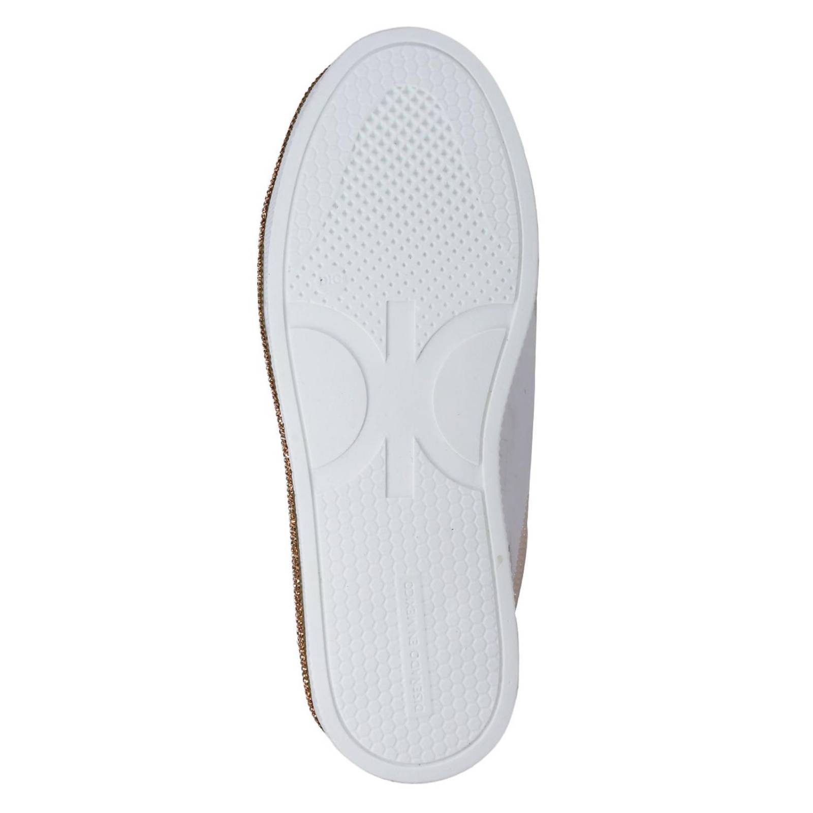 Tenis Mujer Casual Plataforma Blanco Stfashion 16903906 