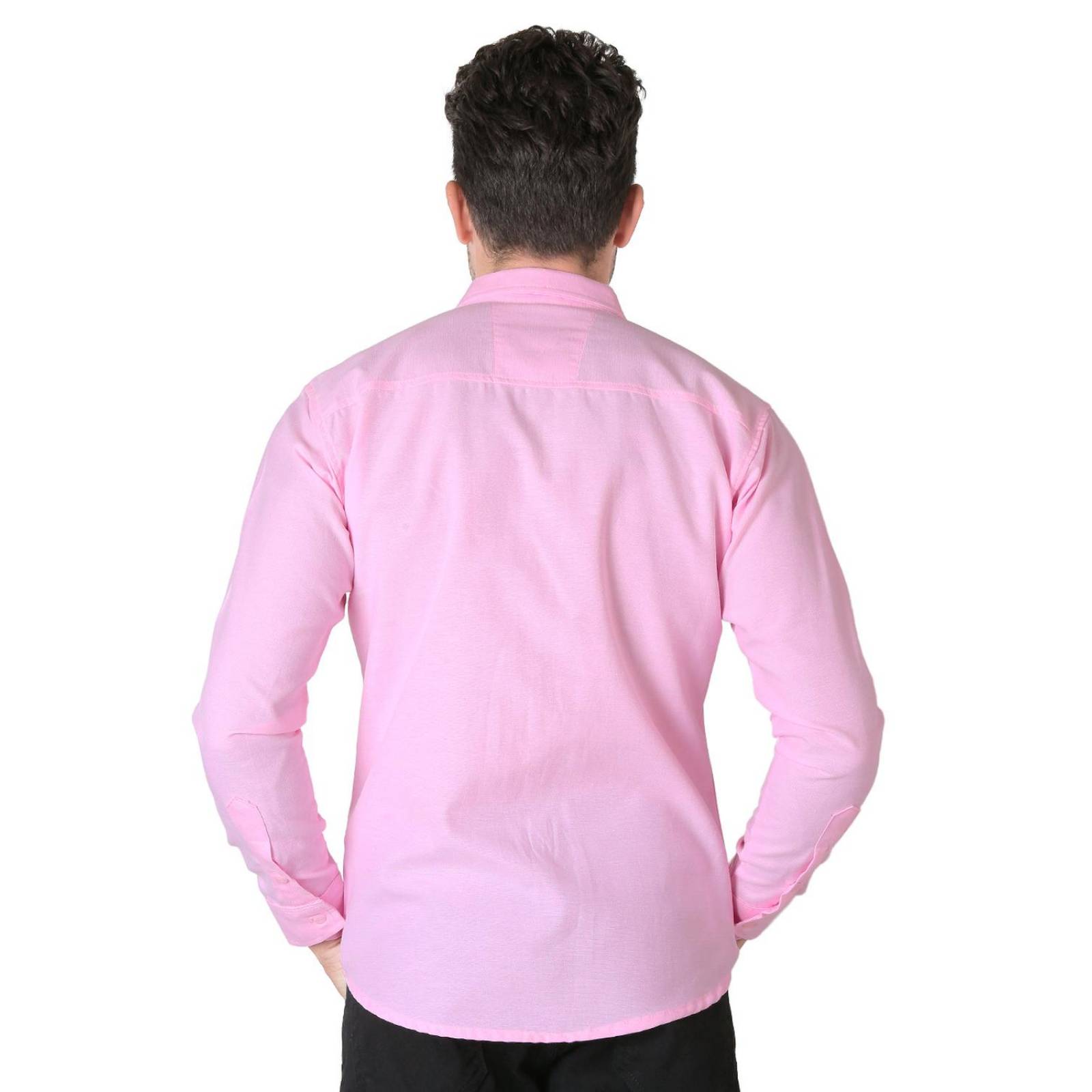 Camisa Hombre Casual Slim Rosa Stfashion 50504617 