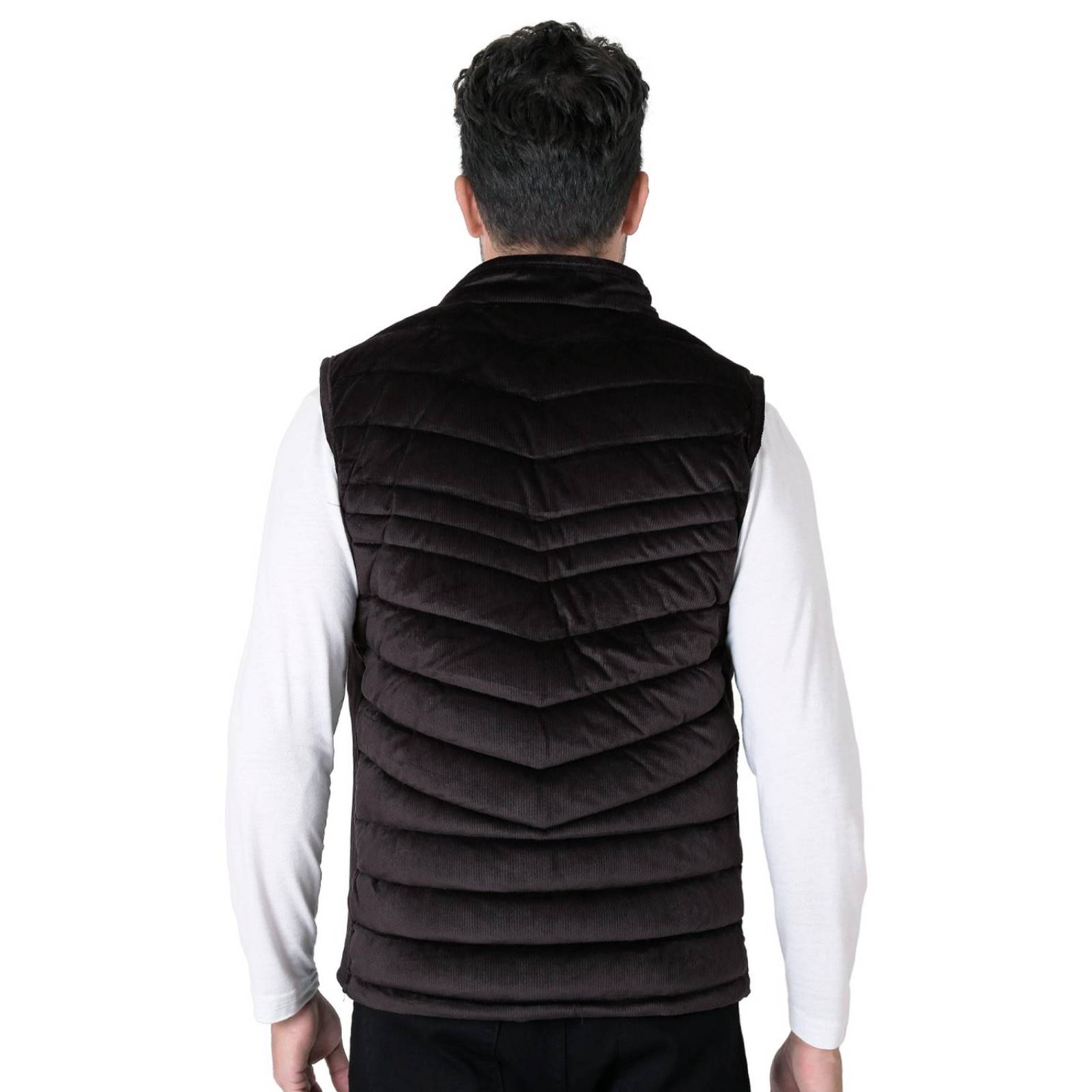 Chaleco Reversible Hombre Café Salvaje Tentación 50704837 