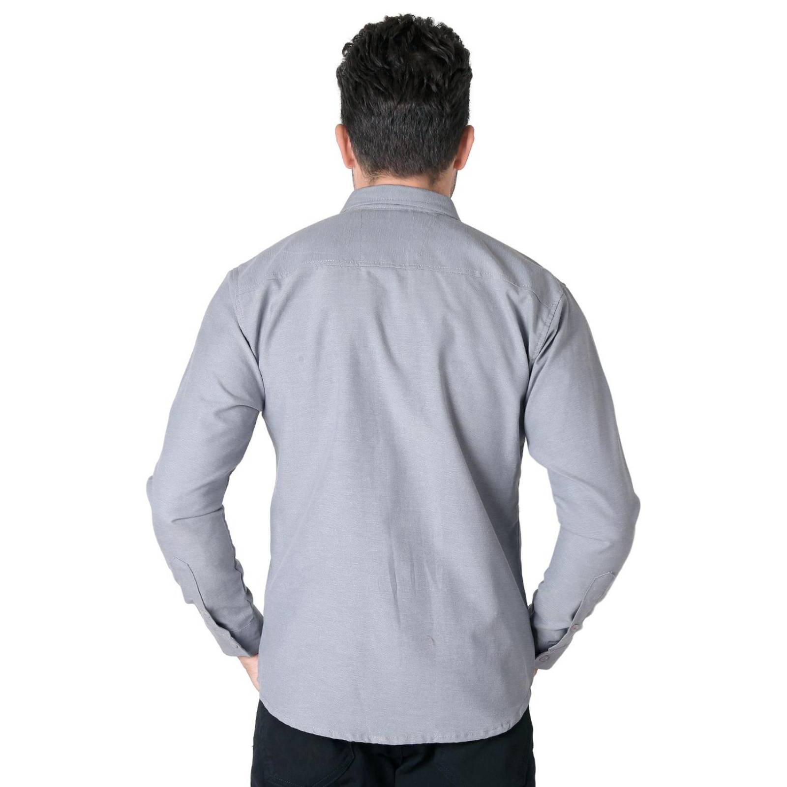 Camisa Hombre Casual Regular Gris Stfashion 50504619 