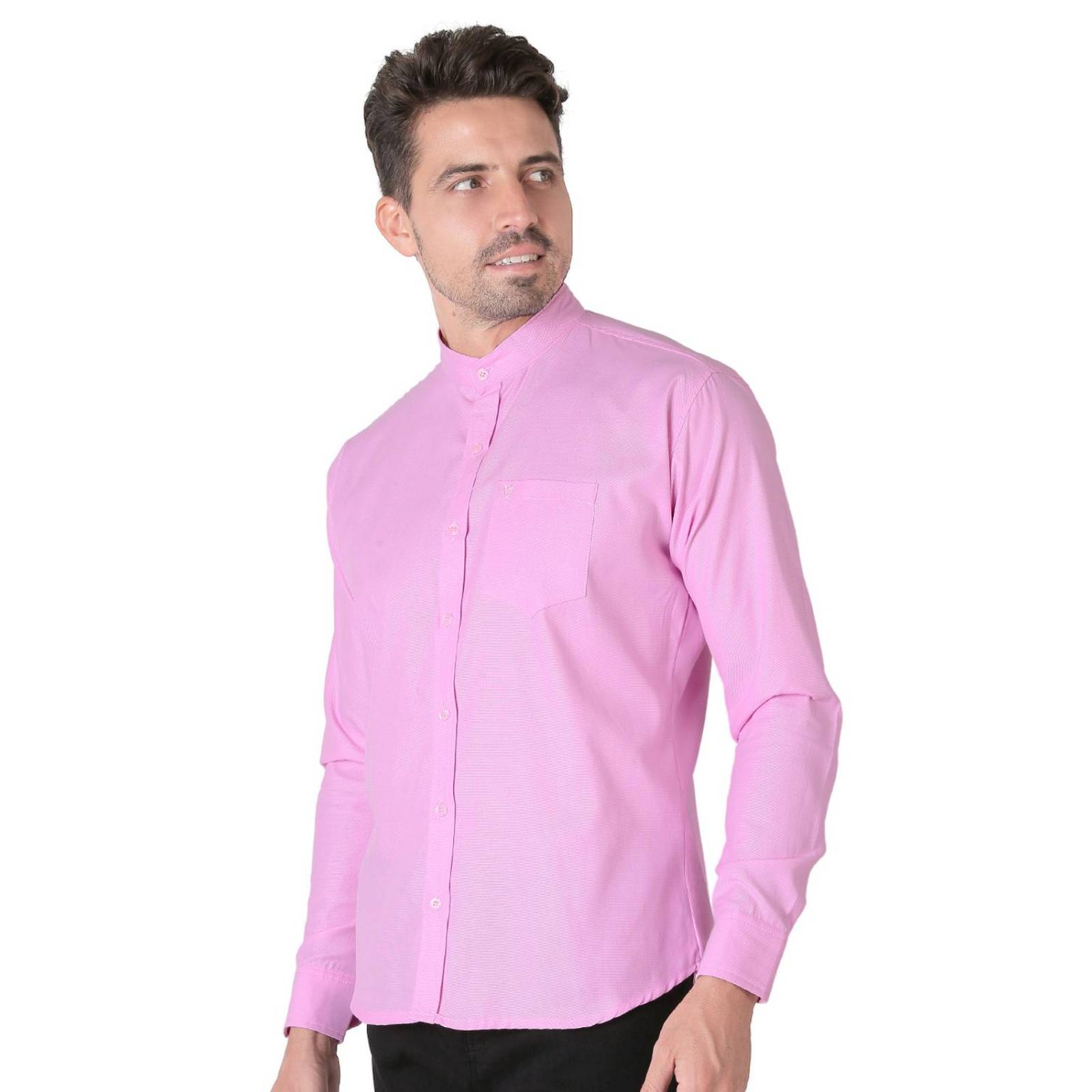 Camisa Hombre Casual Slim Rosa Stfashion 50504620 