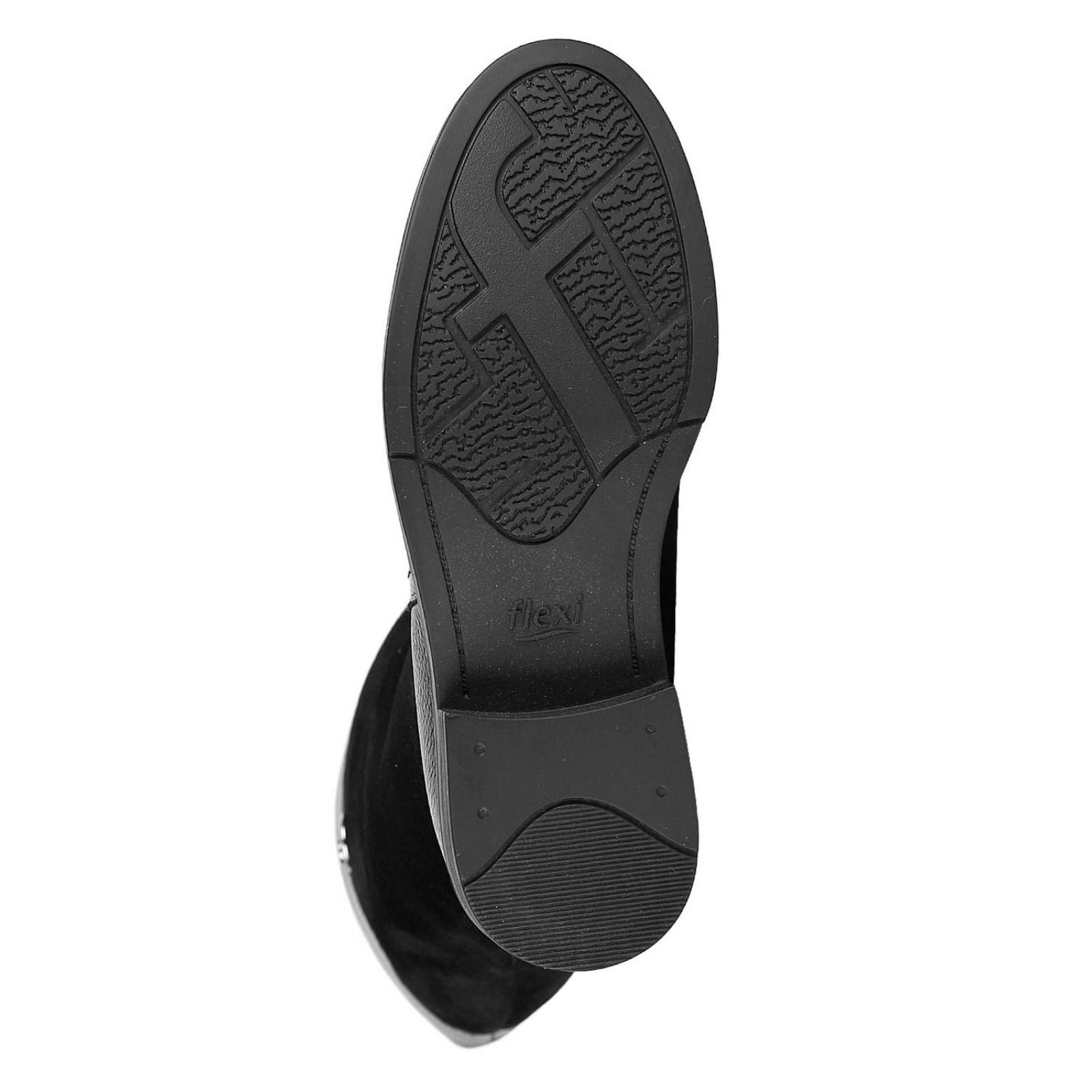 Bota Mujer Negro Piel Flexi 02503892 