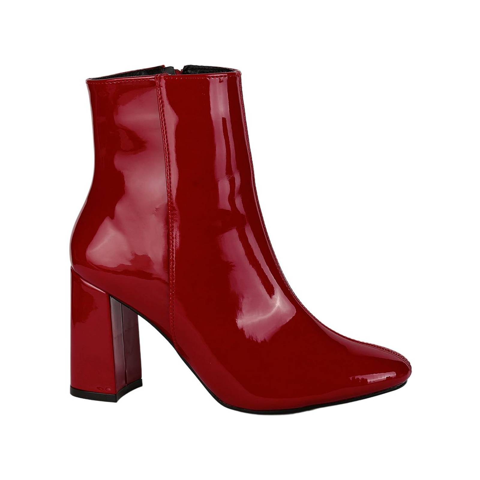 Botin rojo online charol